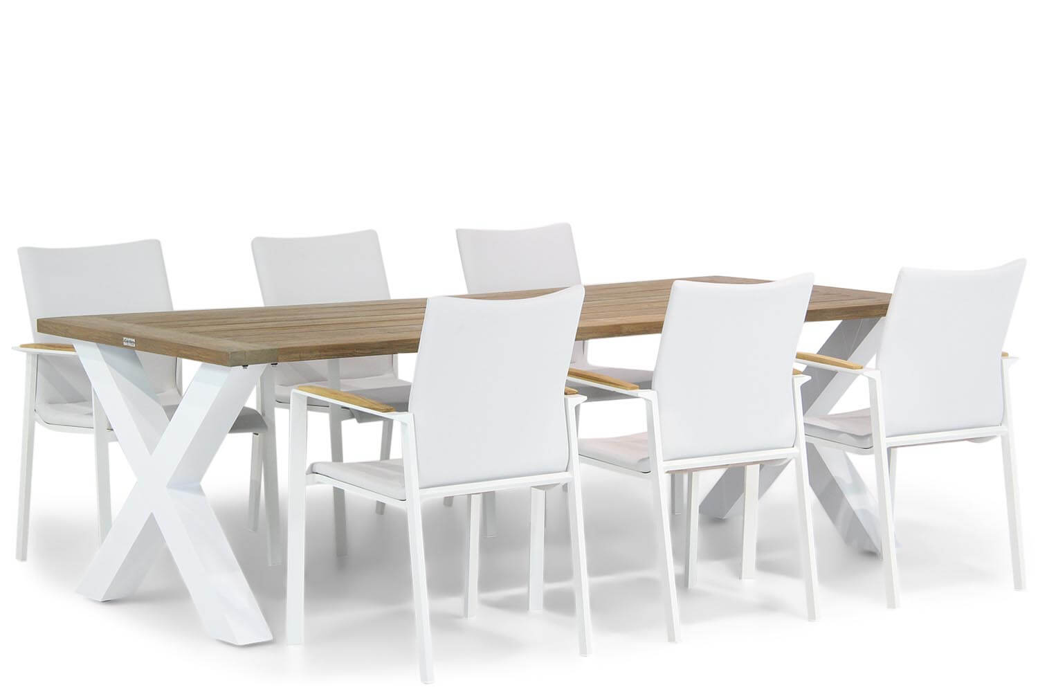 Lifestyle Brandon/Cardiff 240 cm dining tuinset 7-delig