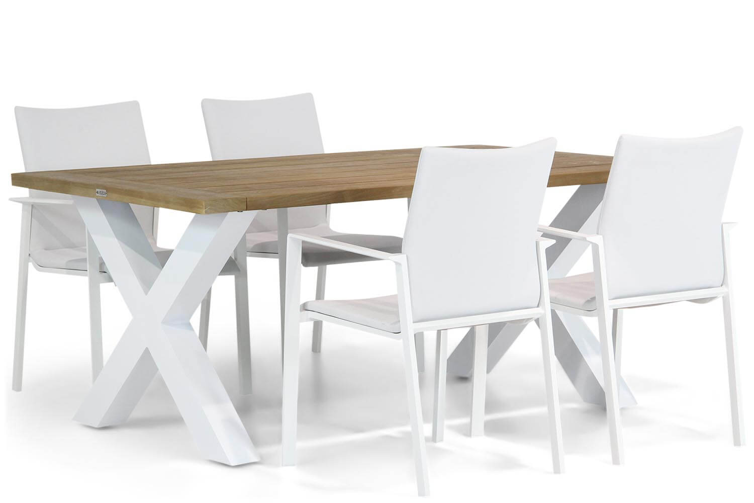 Lifestyle Rome/Cardiff 180 cm dining tuinset 5-delig