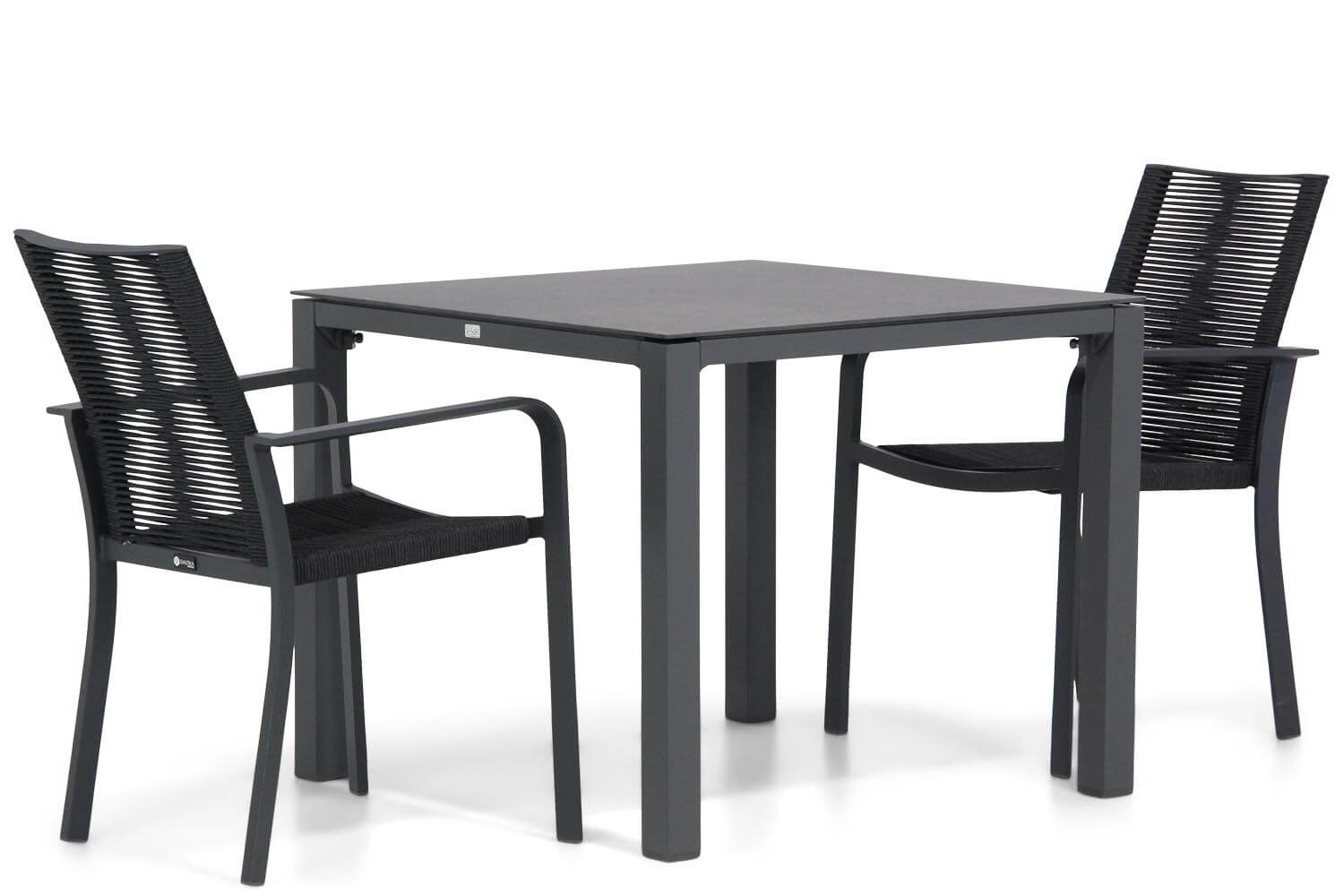 Santika Annisa/Pallazo 90 cm dining tuinset 3-delig