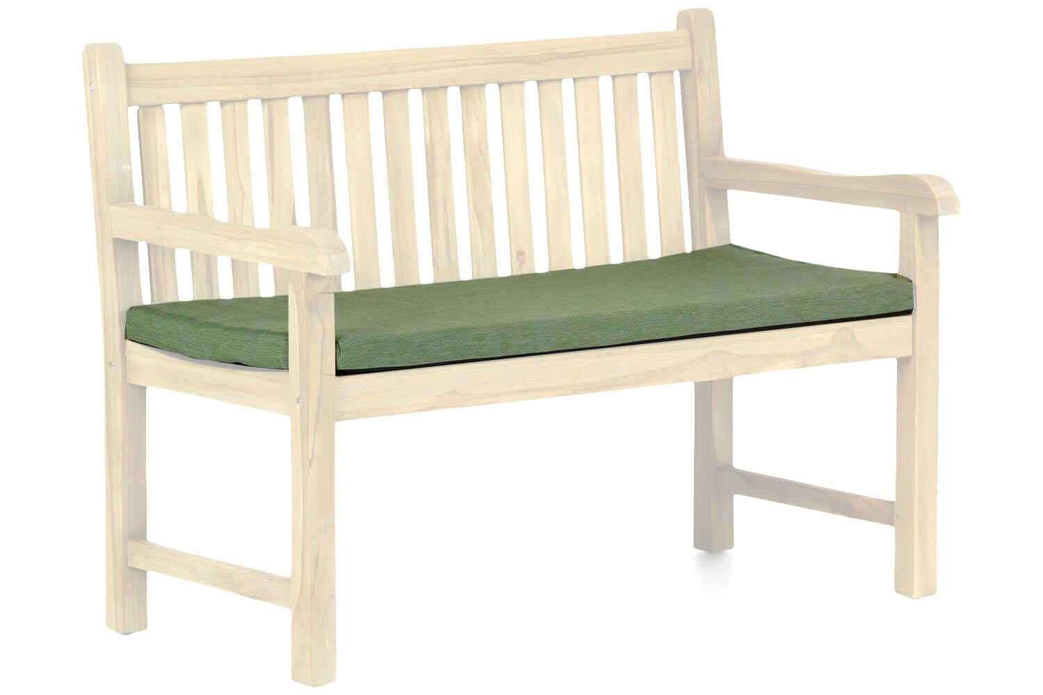 Lifestyle bankkussen 120 cm forest green