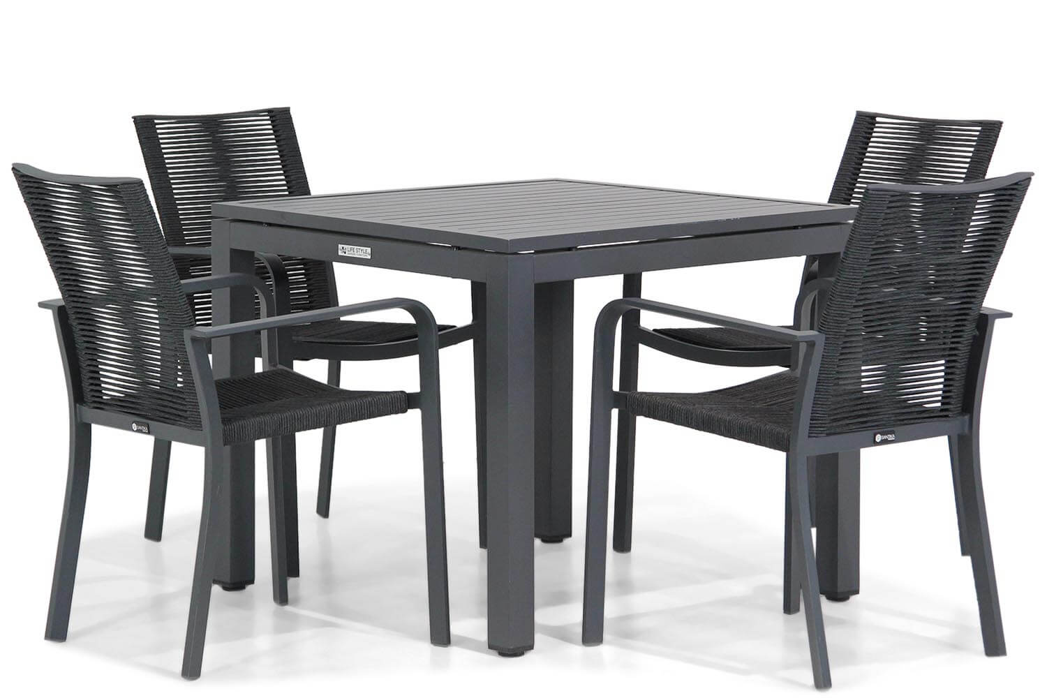 Santika Annisa/Concept 90 cm dining tuinset 5-delig