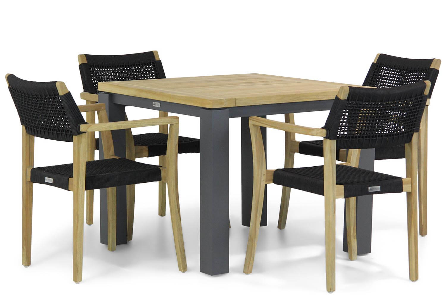 Lifestyle Dallas-Veneto 90 cm dining tuinset 5-delig