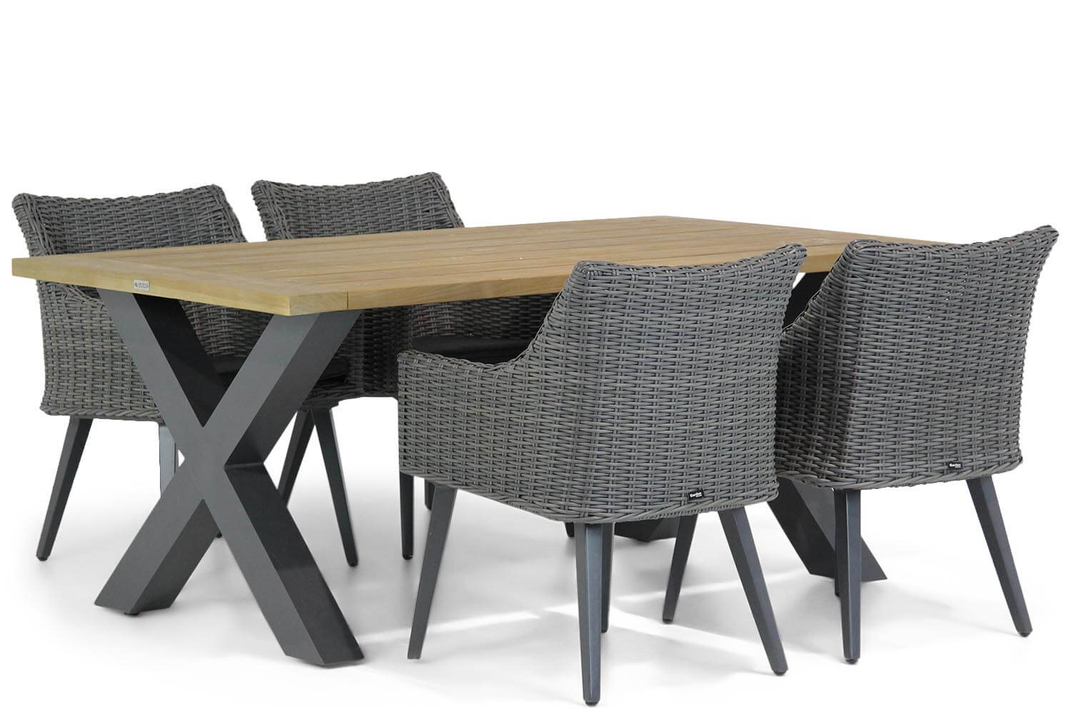 Garden Collections Milton/Cardiff 180 cm 5-delig