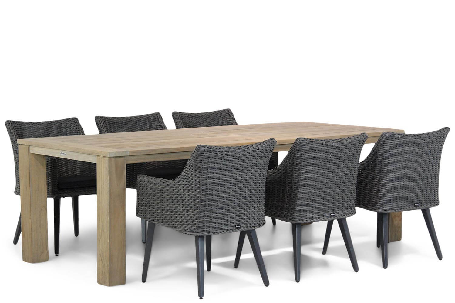 Garden Collections Milton/Brighton 240 cm dining tuinset 7-delig aanbieding