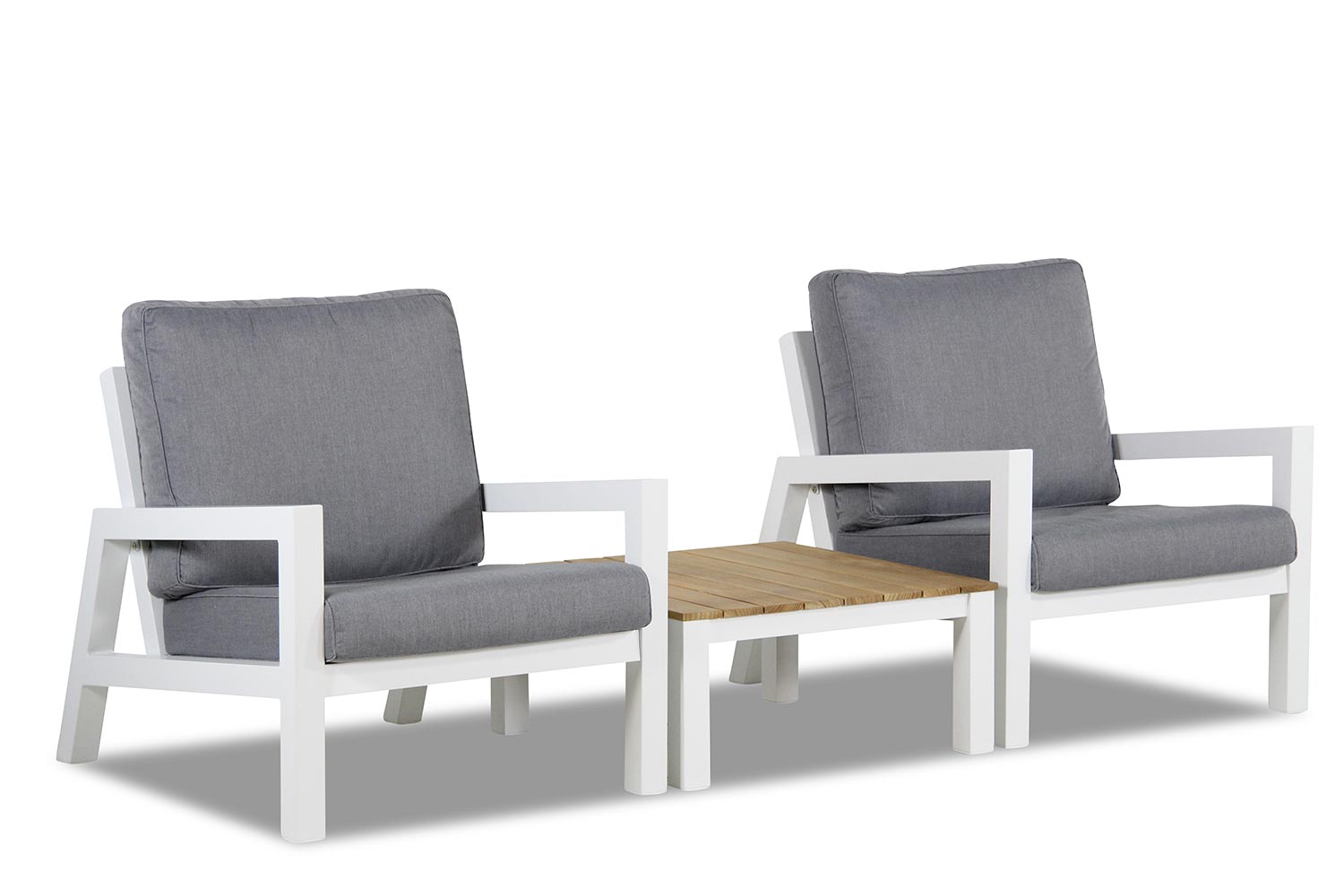 Suns Lago Bistro Set 3 Delig Matt White suns kopen in de aanbieding