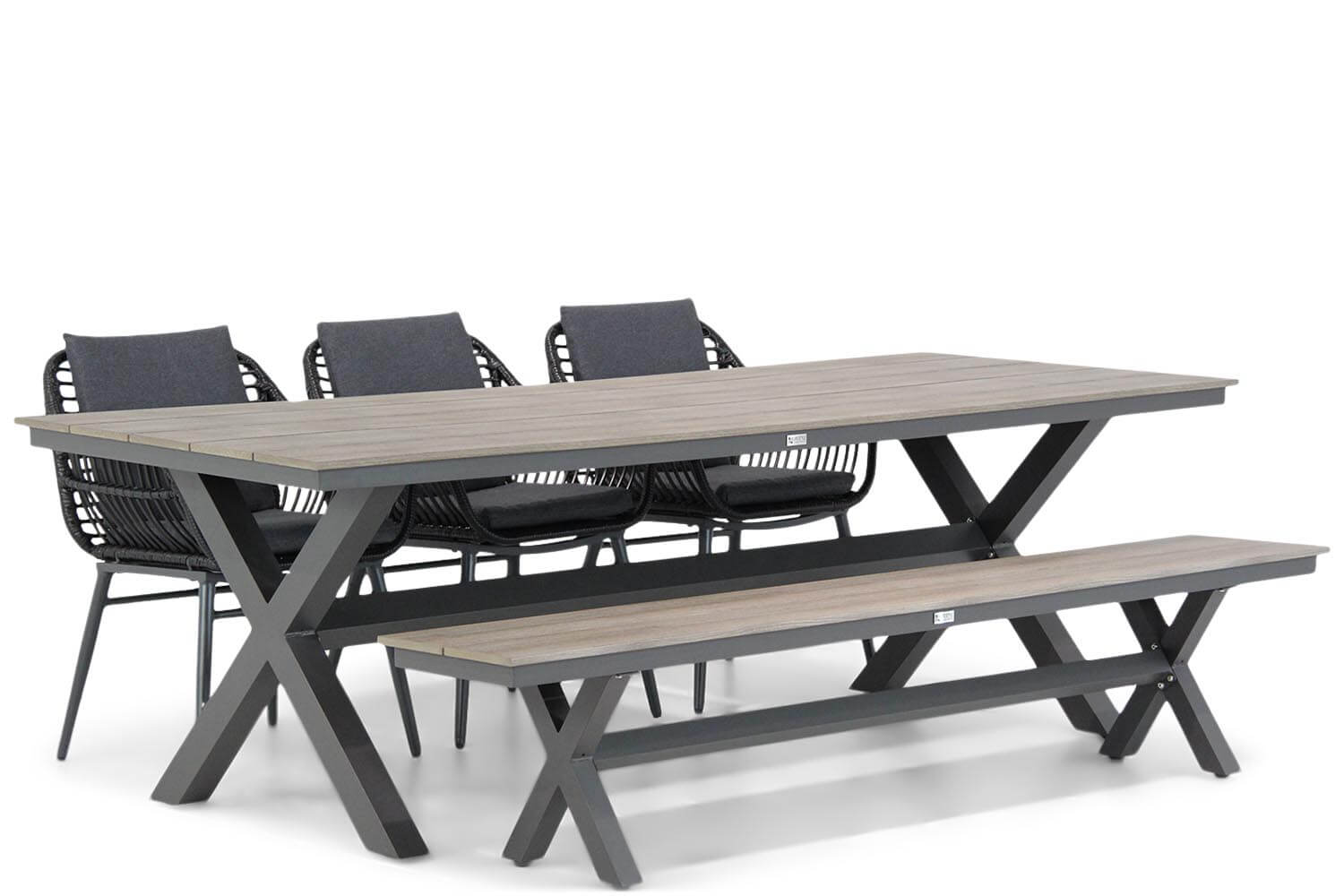 Coco Leonardo/Forest 240 cm dining tuinset 5-delig