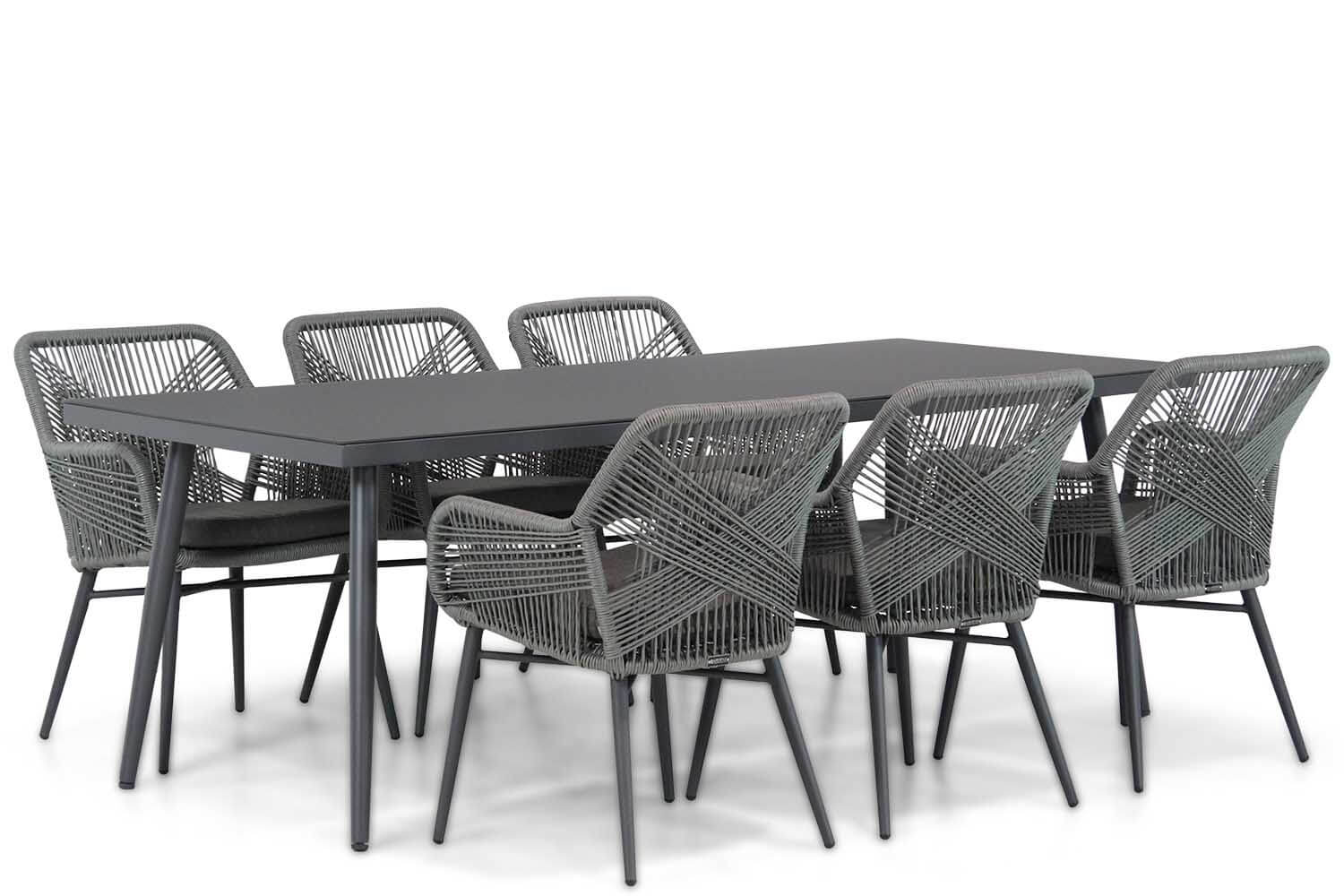 Lifestyle Advance/Valencia 220 cm dining tuinset 7-delig
