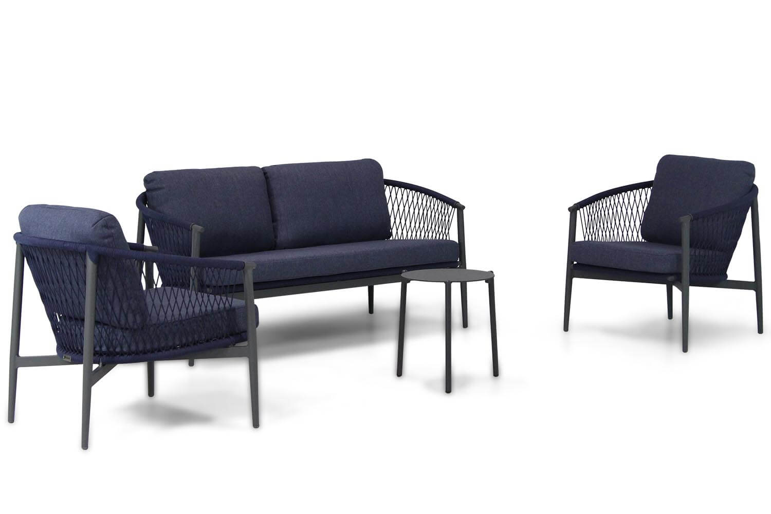 Lifestyle Antaly/Pacific 45 cm stoel-bank loungeset 4-delig