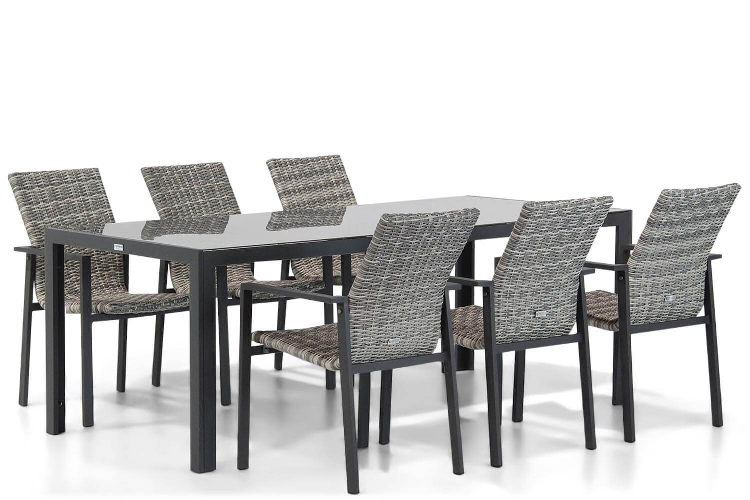 Lifestyle Upton/Mondello 210 cm dining tuinset 7-delig