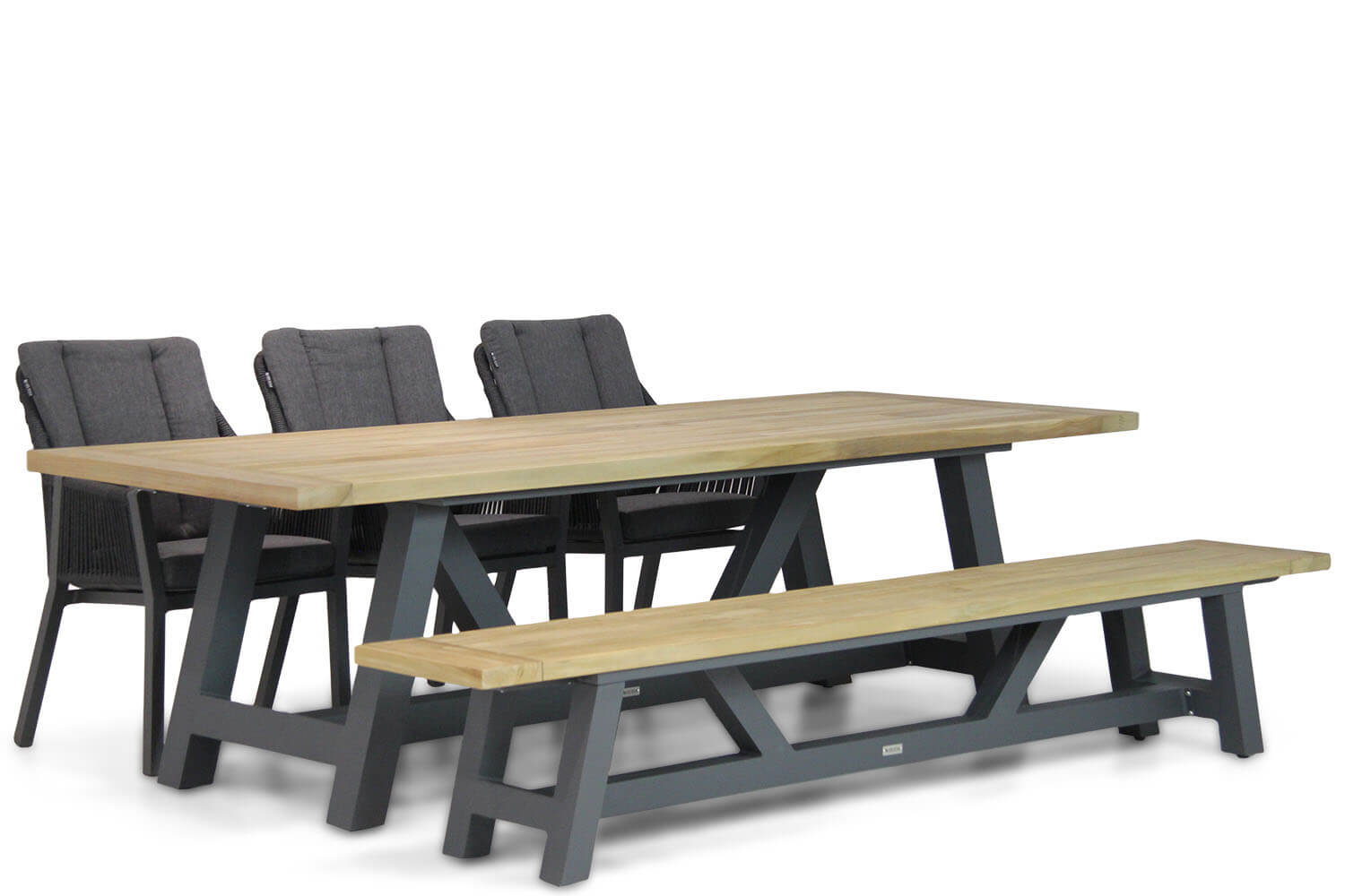 Lifestyle Verona-Trente 260 cm dining tuinset 5-delig