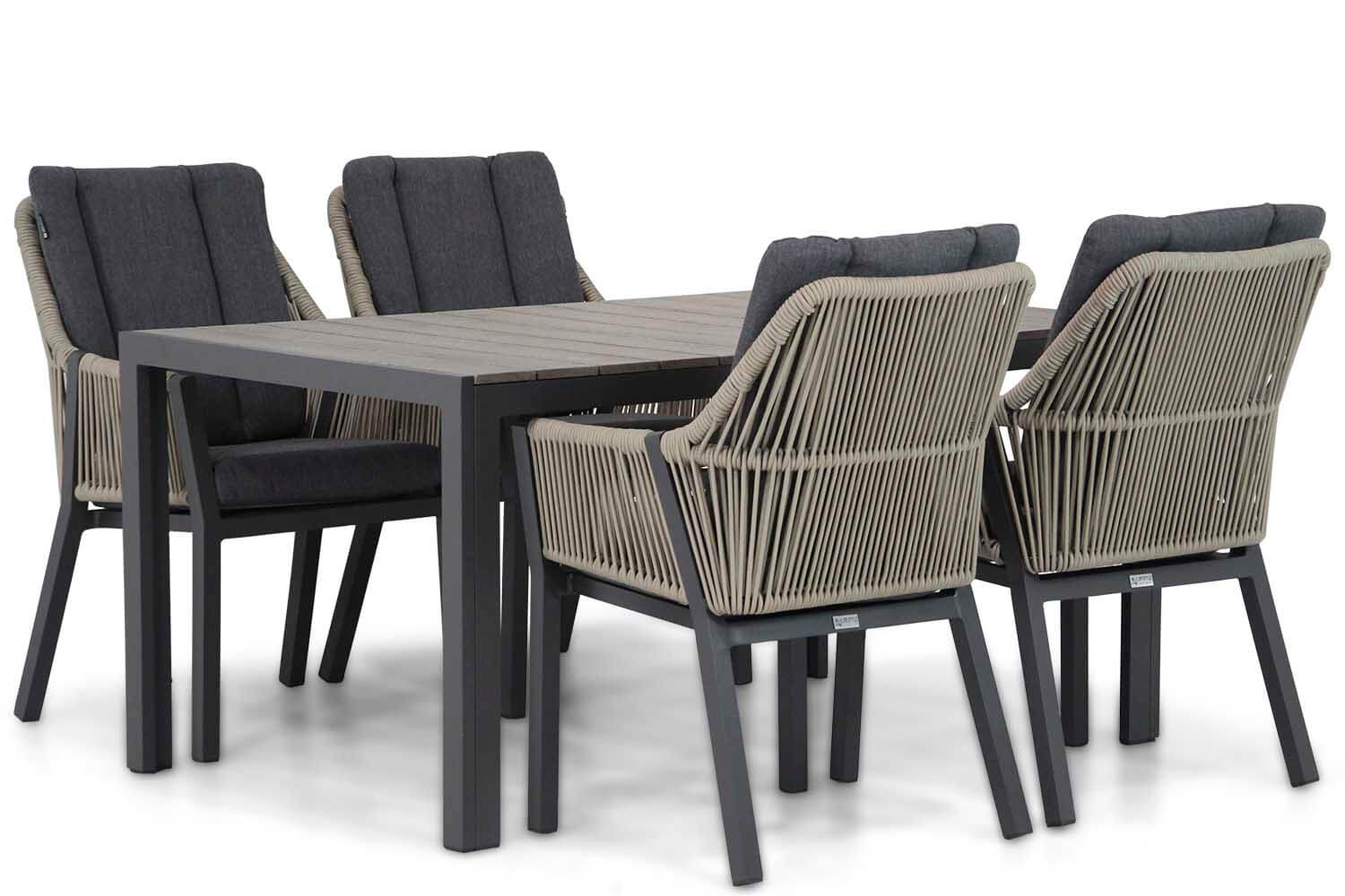 Lifestyle VeronaYoung 155 cm dining tuinset 5 delig