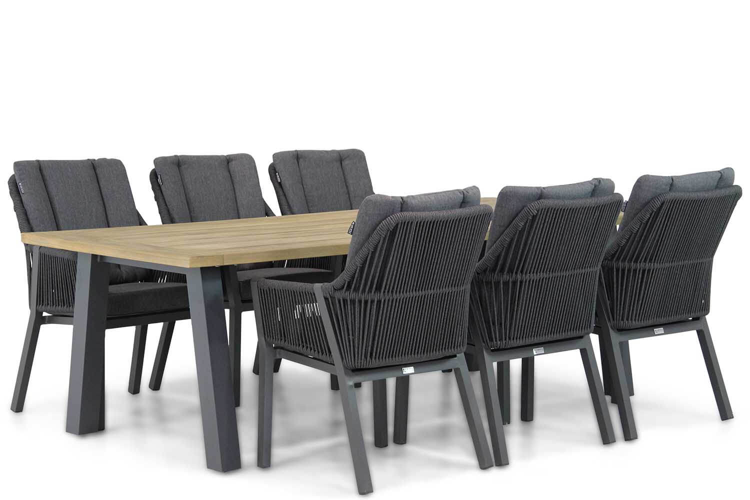 Lifestyle Verona/Glasgow 240 cm dining tuinset 7-delig Lifestyle Verona/Glasgow 240 cm dining tuinset 7-delig