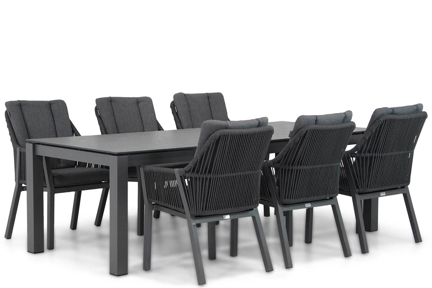 Lifestyle Verona/Yukon 240 cm dining tuinset 7-delig