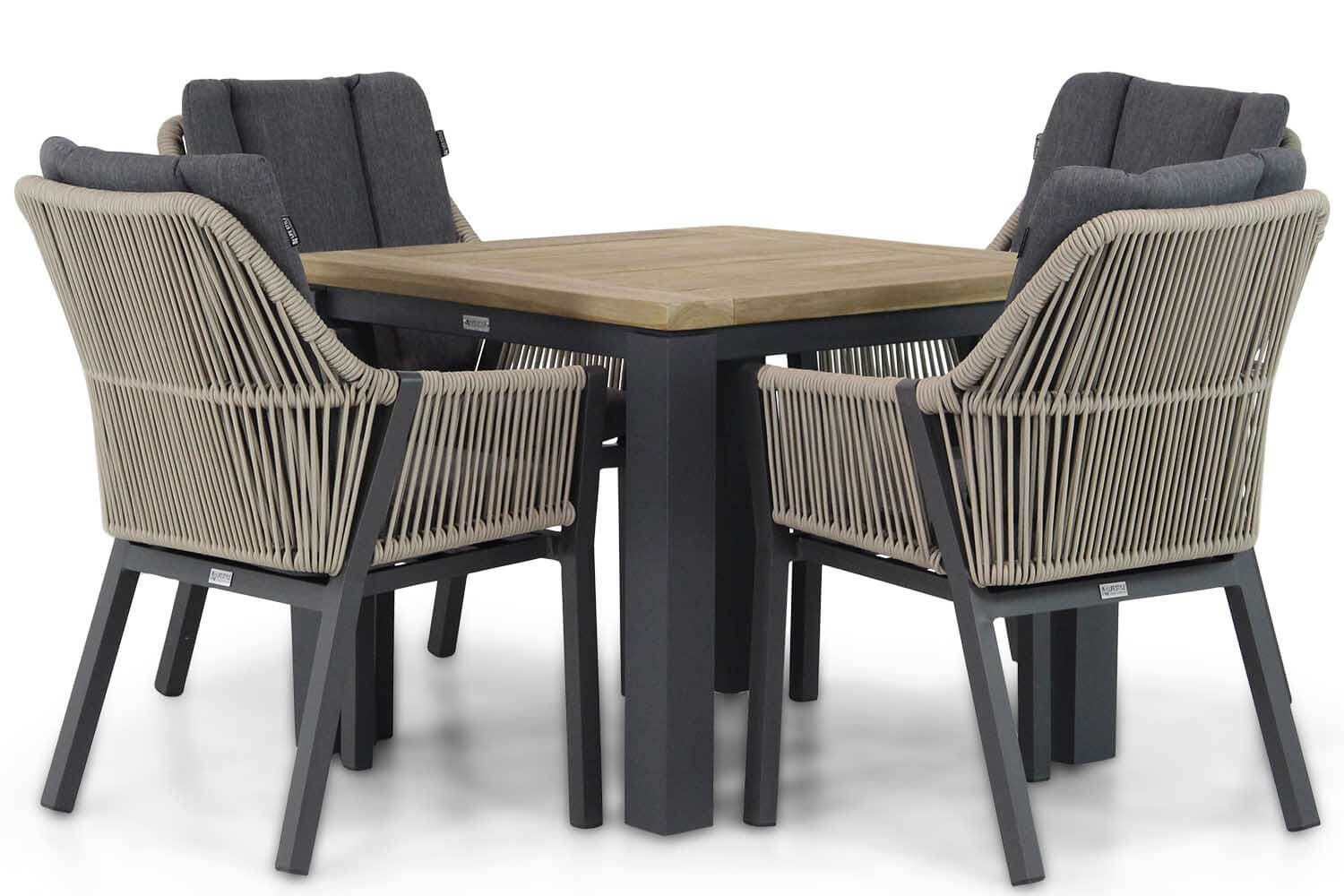 Lifestyle Verona/Veneto 90 cm dining tuinset 5-delig