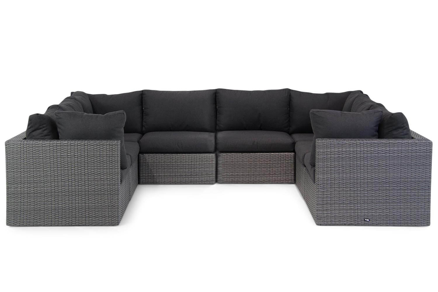 Garden Collections Houston loungeset U-vorm 8-delig