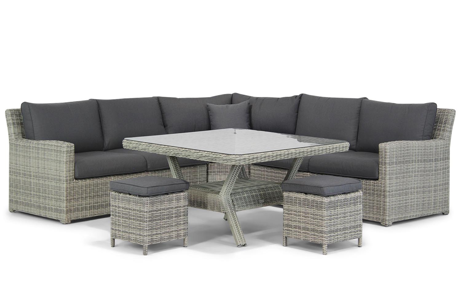 Garden Collections Giardino/Napoli dining loungeset 6-delig
