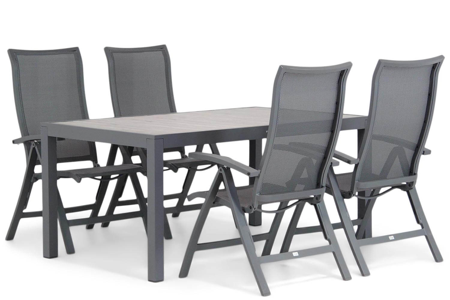Presto Lucardo/Residence 164 cm dining tuinset 5-delig
