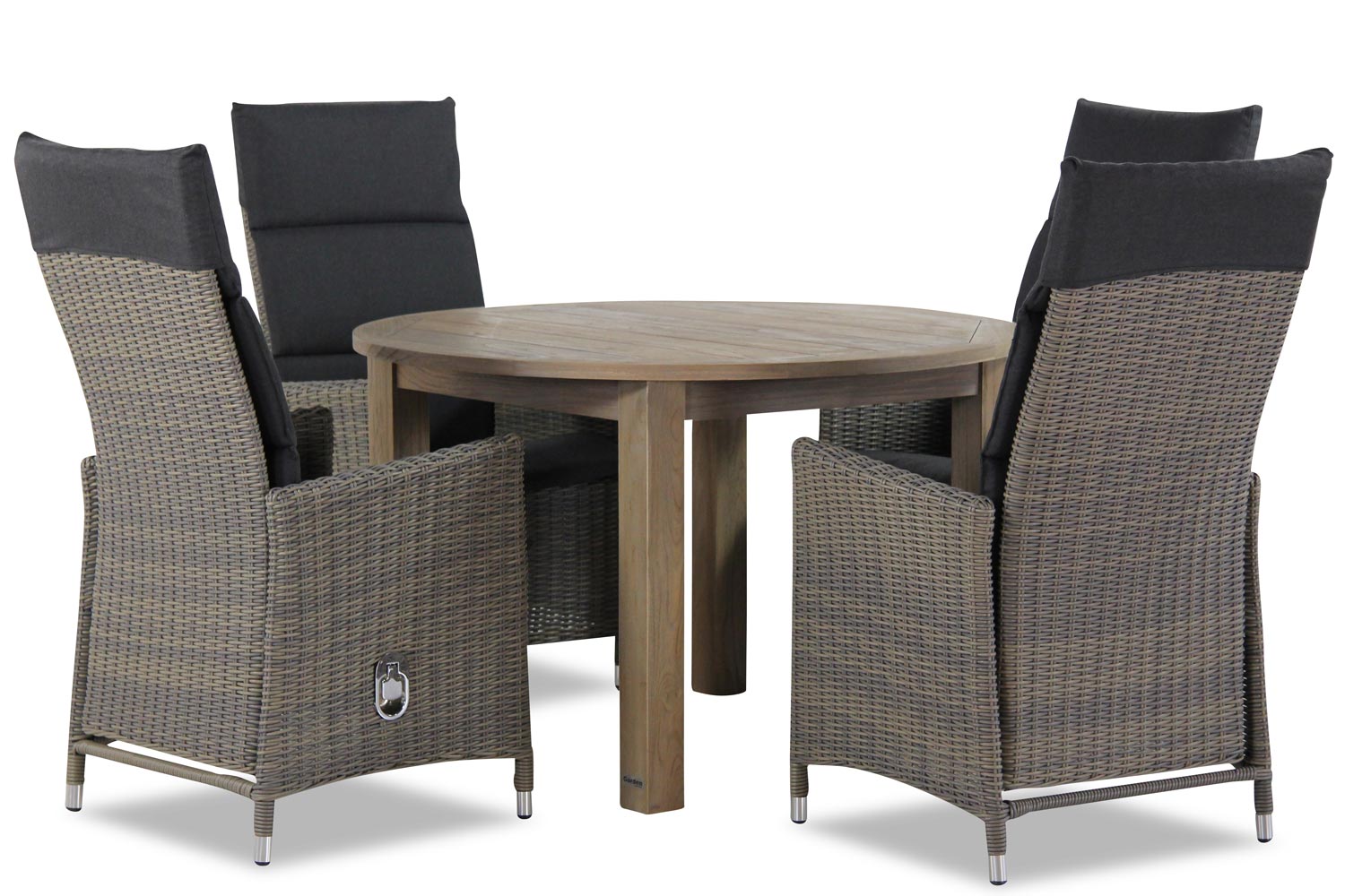 Garden Collections Maderabrighton Rond 120 Cm Tuinset 5 Delig garden collections kopen in de aanbieding Garden Collections Maderabrighton Rond 120 Cm Tuinset 5 Delig garden collections kopen in de aanbieding