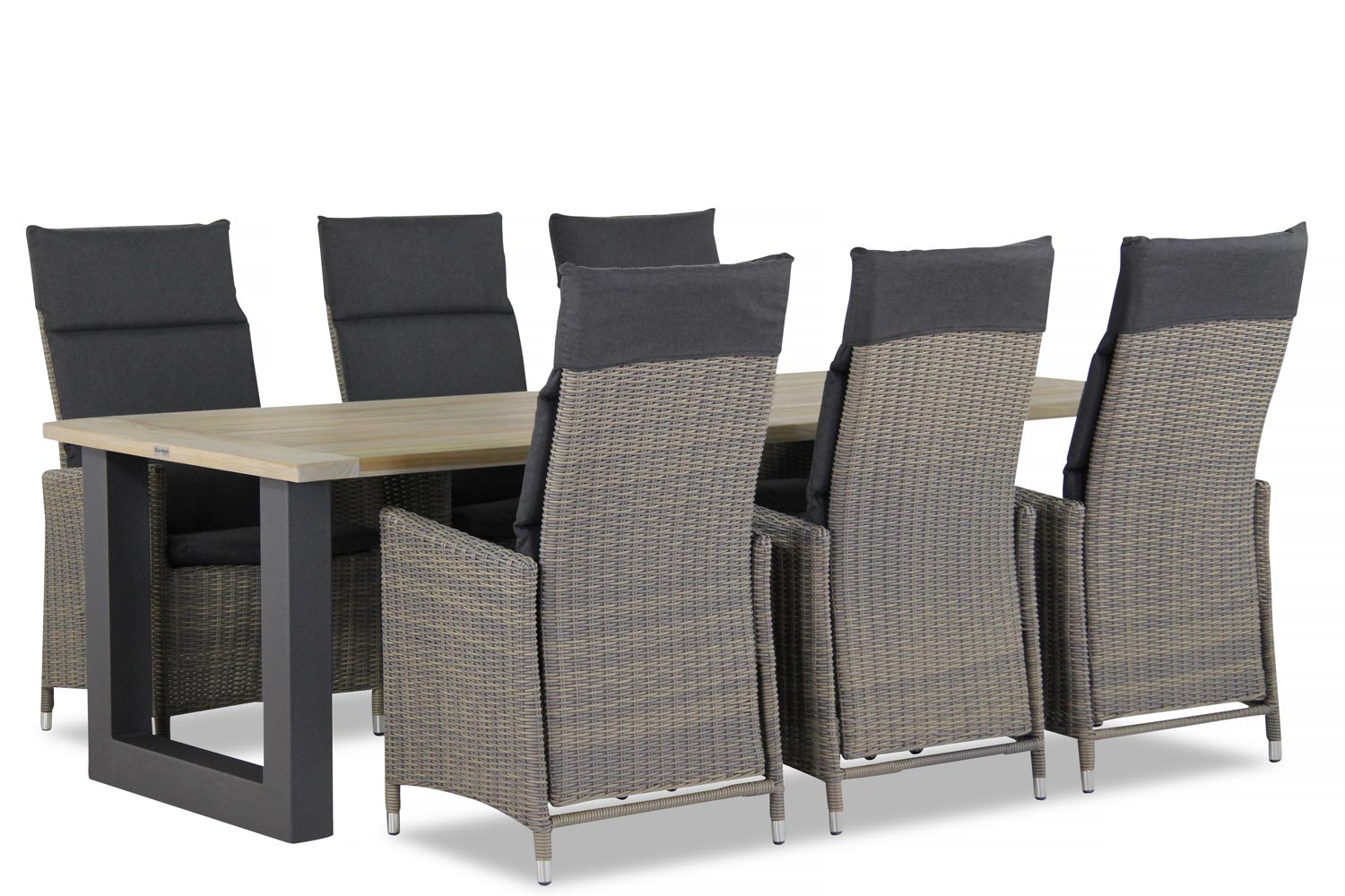 Garden Collections Maderacardiff Je Factor 240 Cm Dining Tuinset 7 Delig garden collections kopen in de aanbieding Garden Collections Maderacardiff Je Factor 240 Cm Dining Tuinset 7 Delig garden collections kopen in de aanbieding