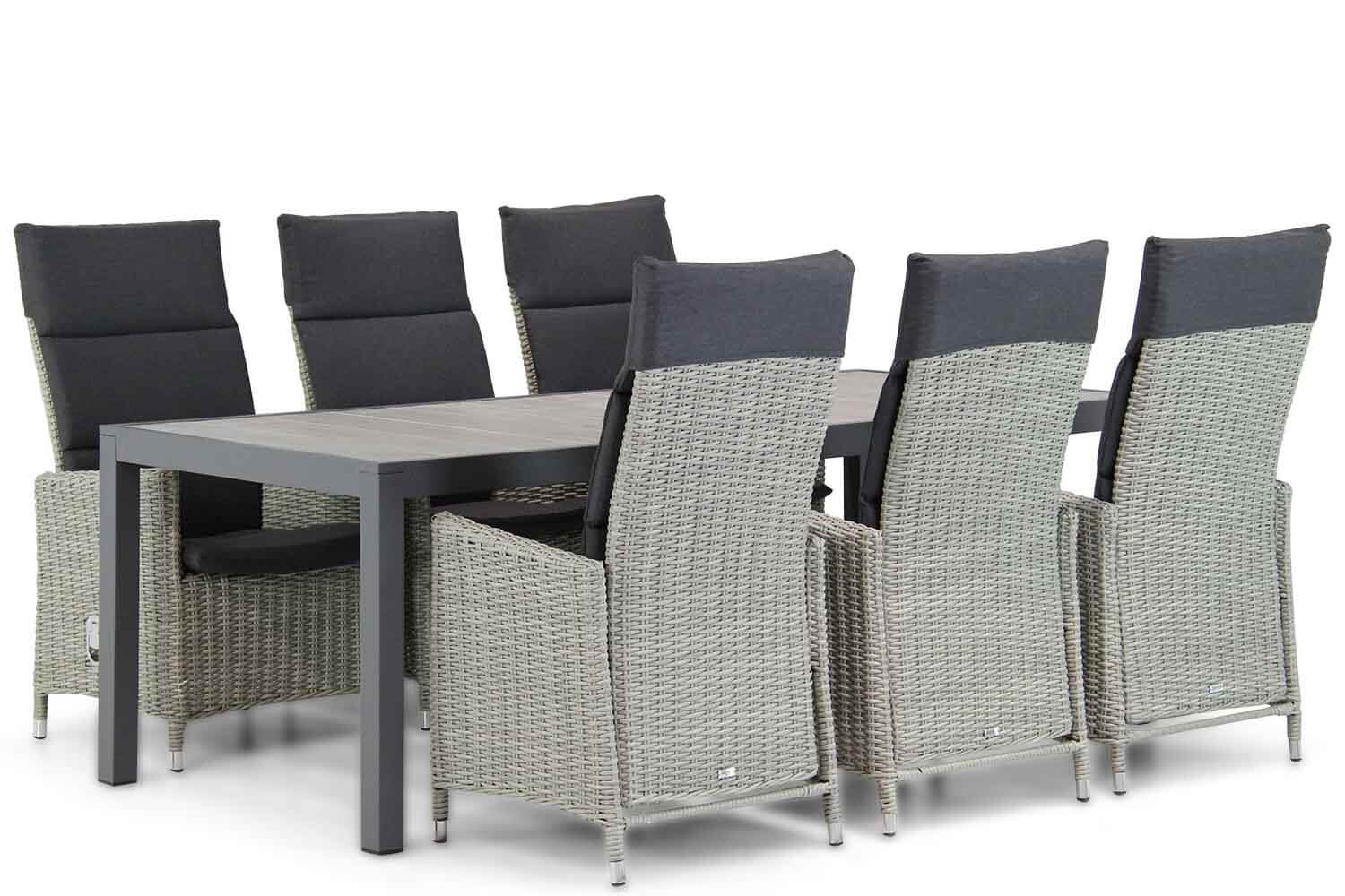 Garden Collections Madera-Residence 220 cm dining tuinset 7-delig