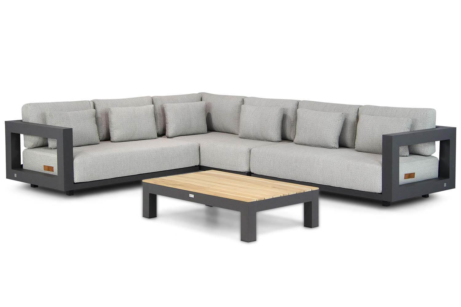 4 Seasons Outdoor Metropolitan/Lifestyle Ravalla 120 cm hoek loungeset 4-delig