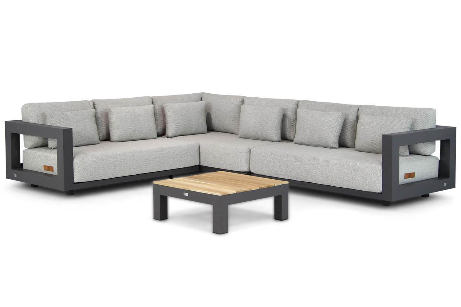 4 Seasons Outdoor Metropolitan/Ravalla 76 cm hoek loungeset 4-delig