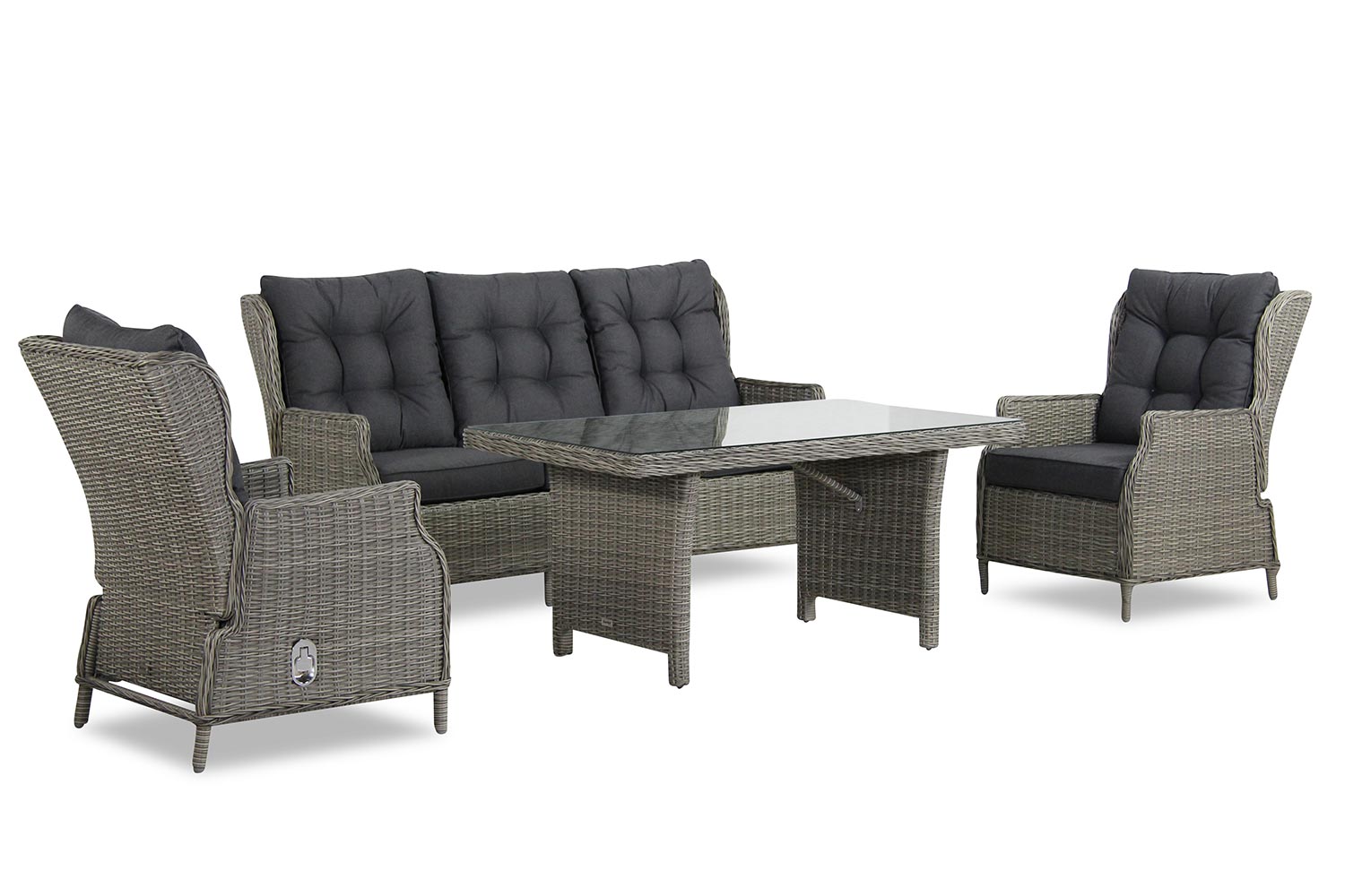 Garden Collections New Castle dining loungeset 4 delig