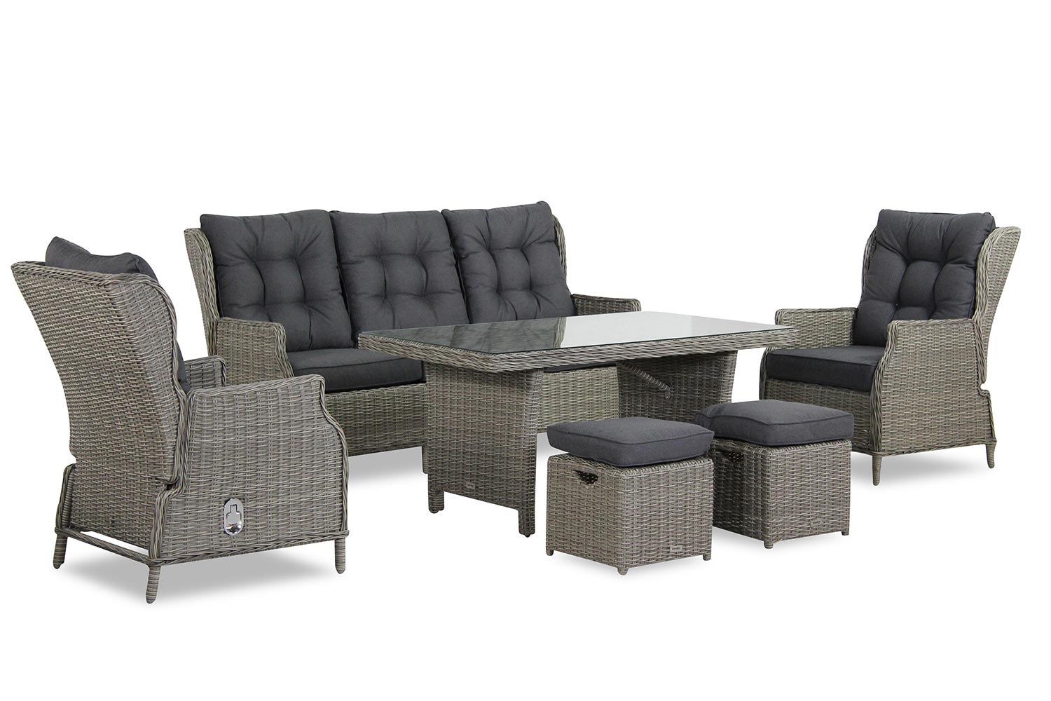 Garden Collections New Castle dining loungeset 6-delig