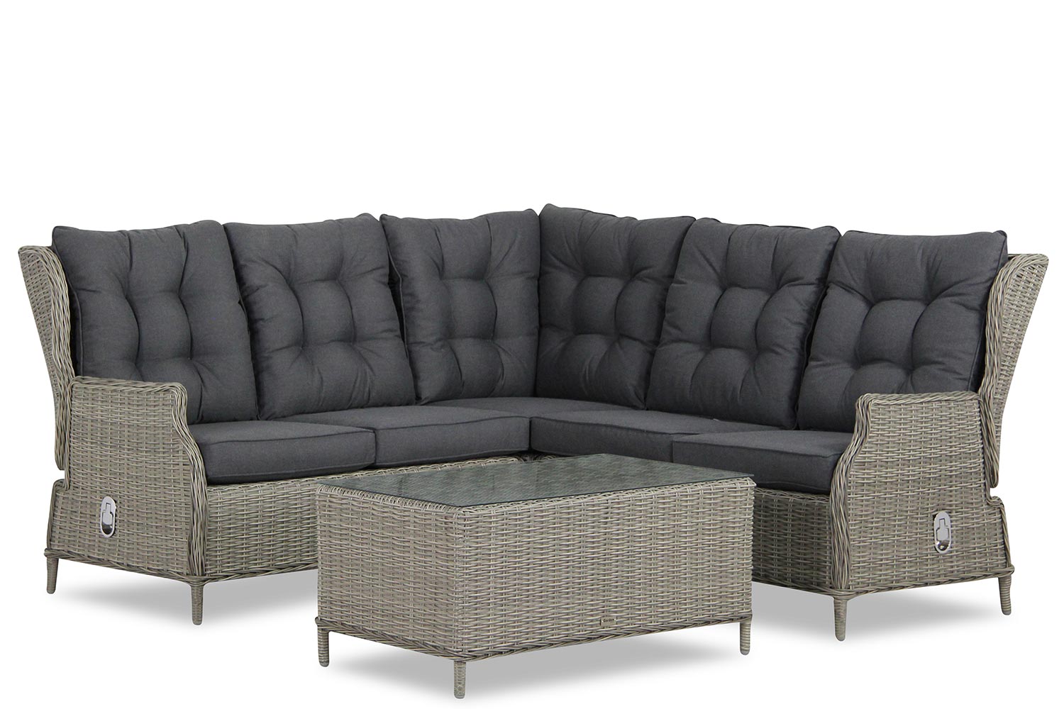 Garden Collections New Castle hoek loungeset 4-delig