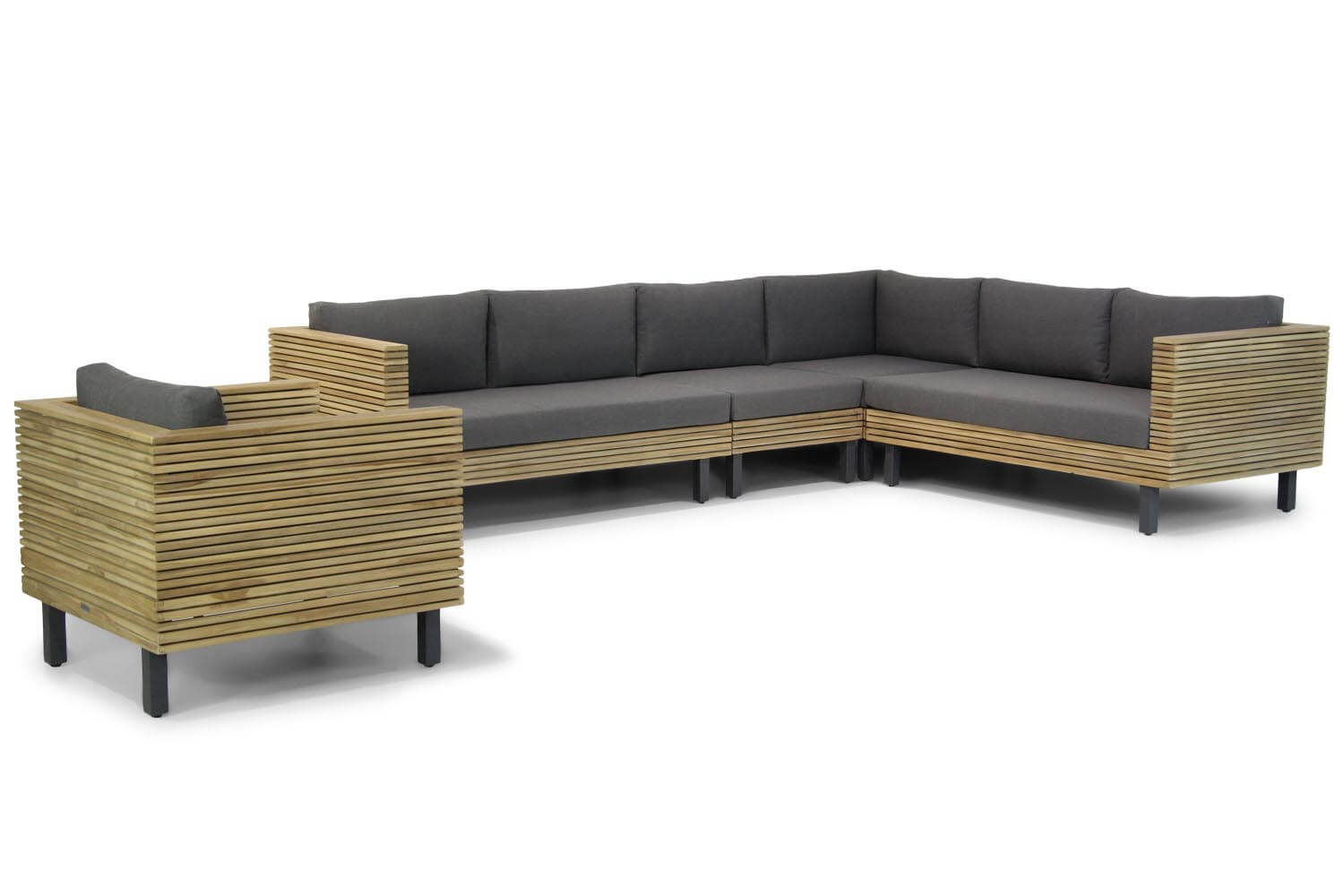 Lifestyle New York loungeset met stoel 5-delig