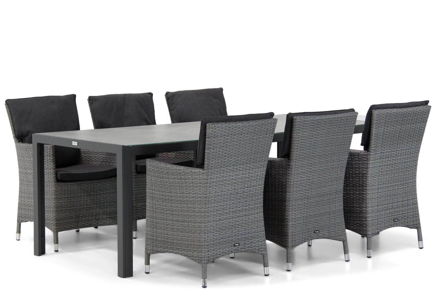 Garden Collections Orlando/Varano 210 cm dining tuinset 7-delig