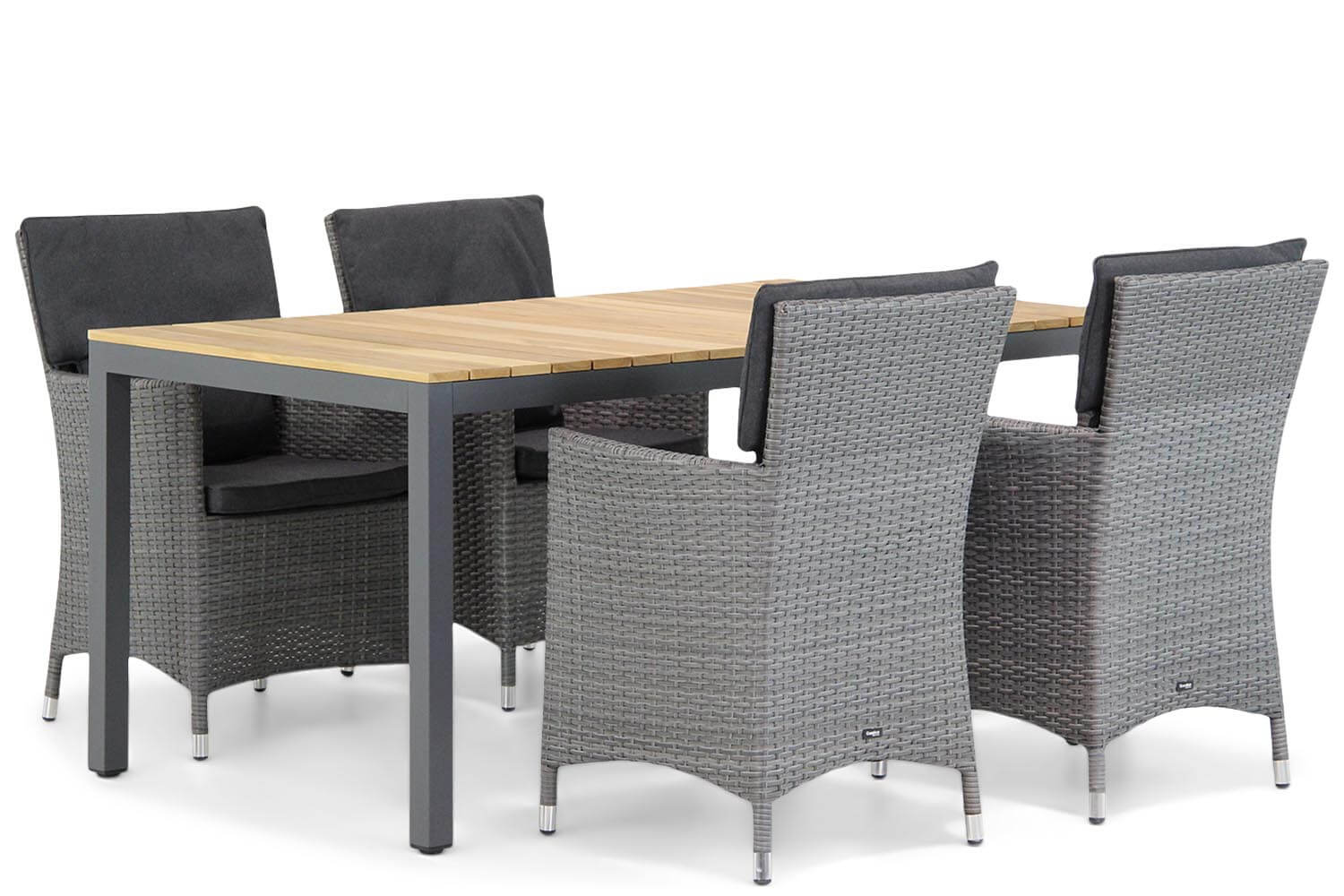 Garden Collections Orlando/Mazzarino 160 cm dining tuinset 5-delig