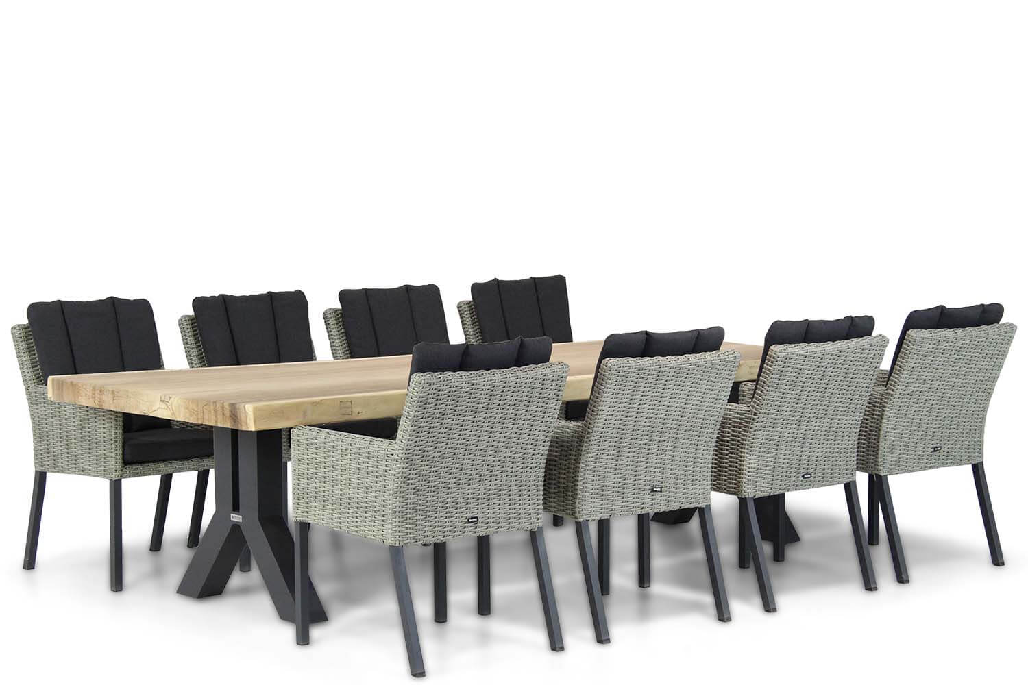 Garden Collections Oxbow/Woodside 300 cm dining tuinset 9-delig