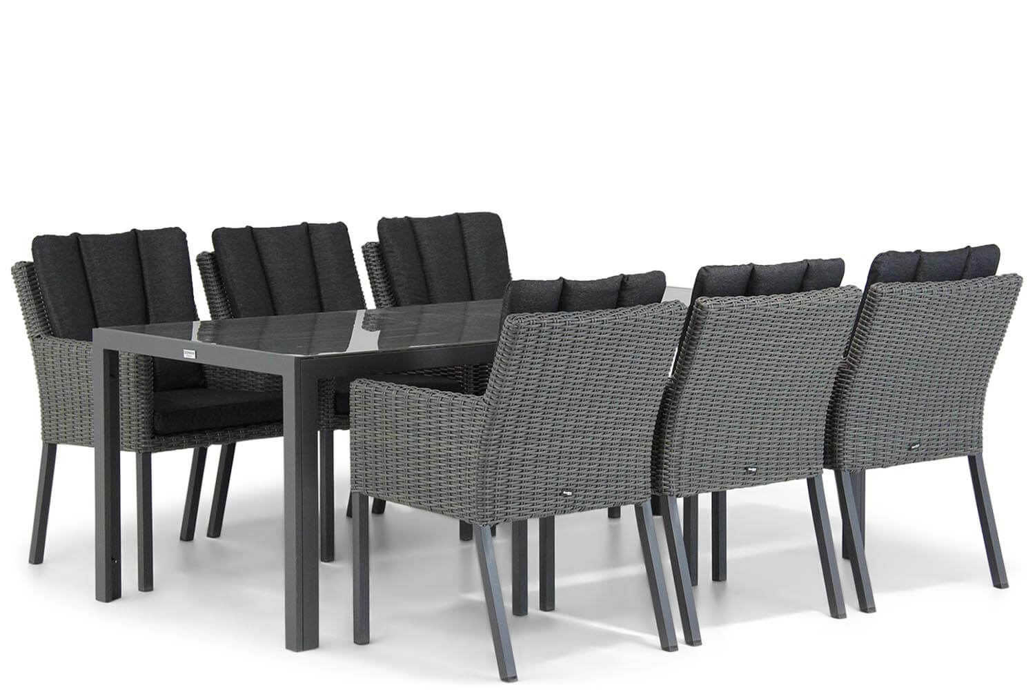 Garden Collections Oxbow/Mondello 210 cm dining tuinset 7-delig