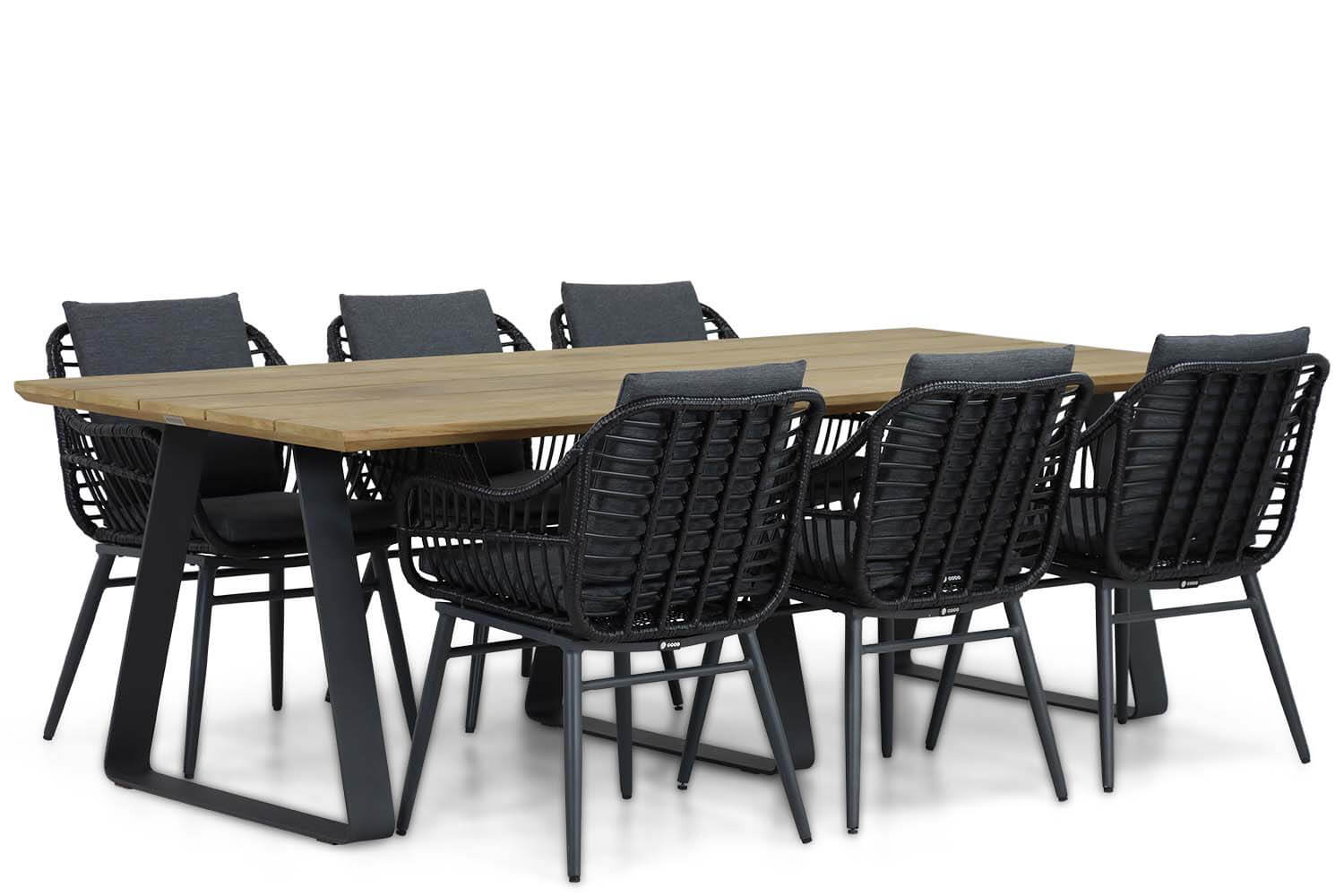 Coco Leonardo/Palta 240 cm dining tuinset 7-delig