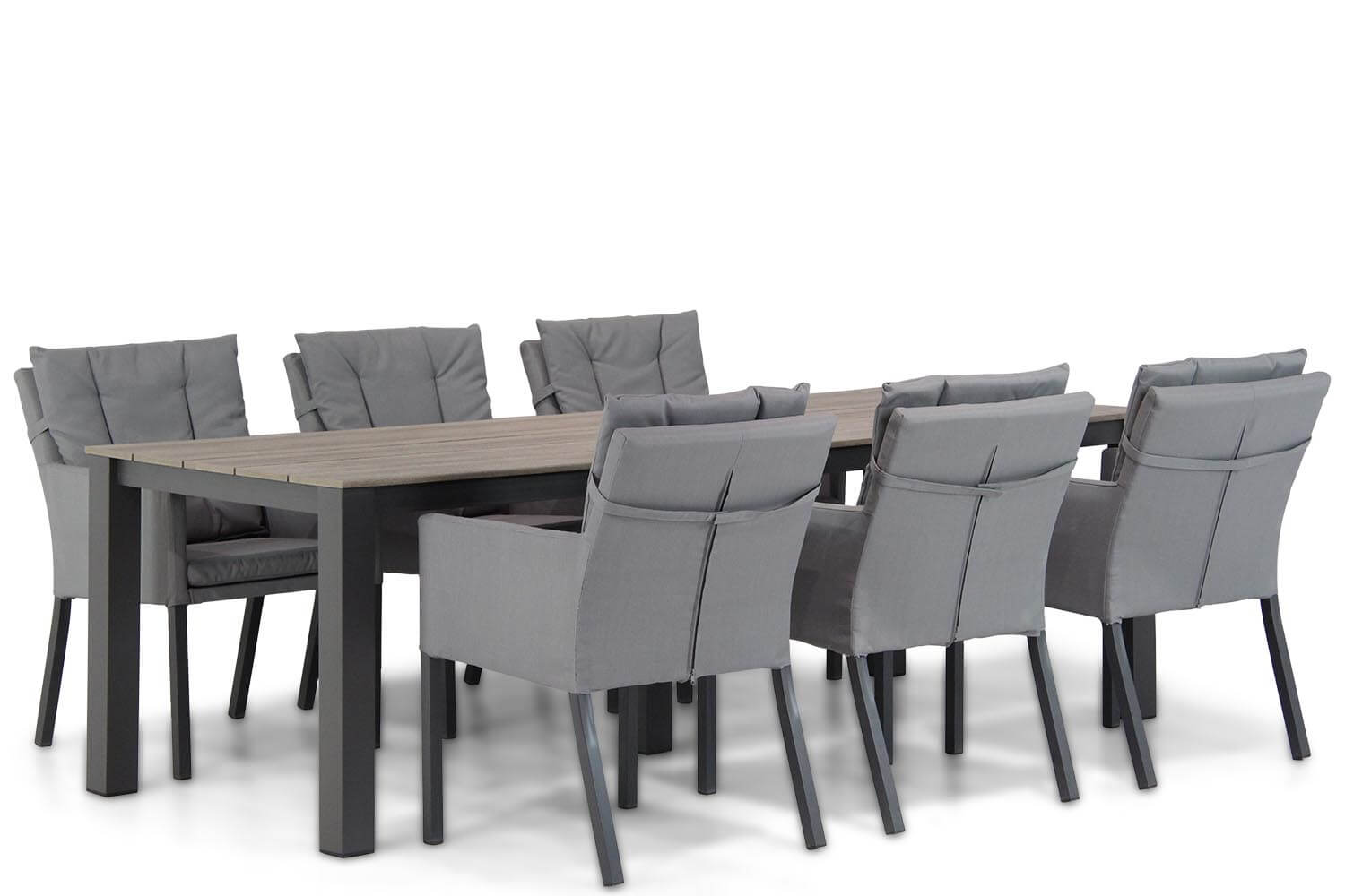 Lifestyle Parma-Valley 240 cm dining tuinset 7-delig