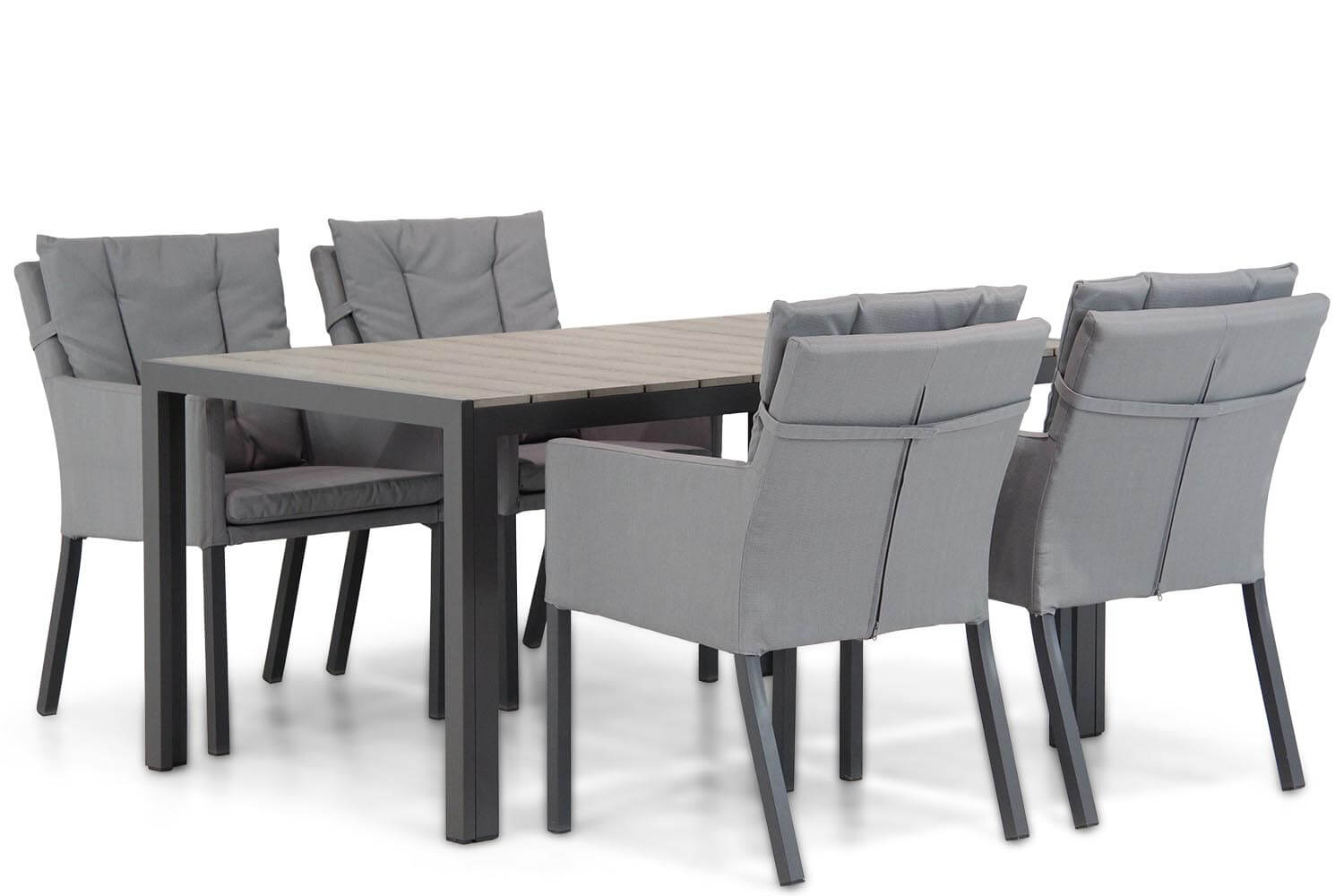 Lifestyle Parma-Young 155 cm dining tuinset 5-delig