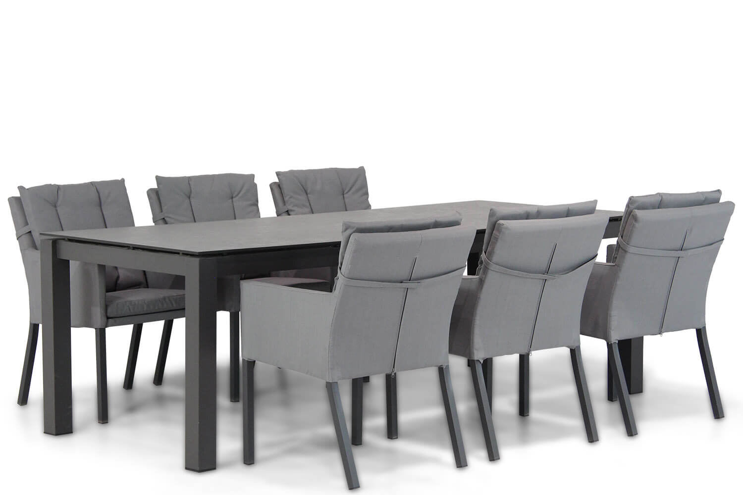 Lifestyle Parma/Yukon 240 cm dining tuinset 7-delig