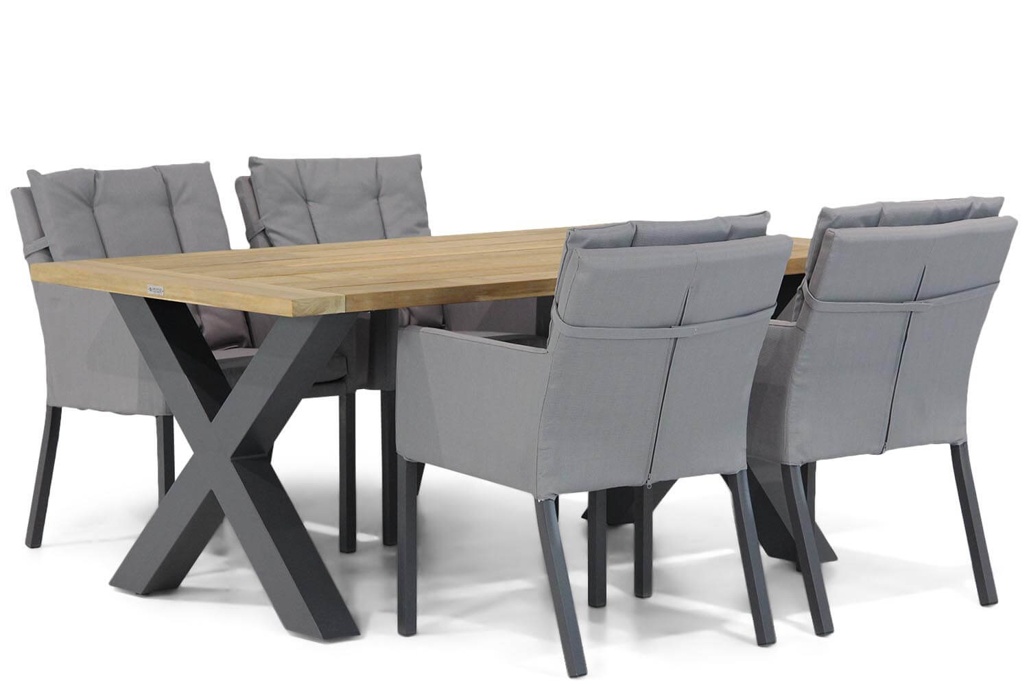 Garden Collections ParmaCardiff 180 cm dining tuinset 5 delig