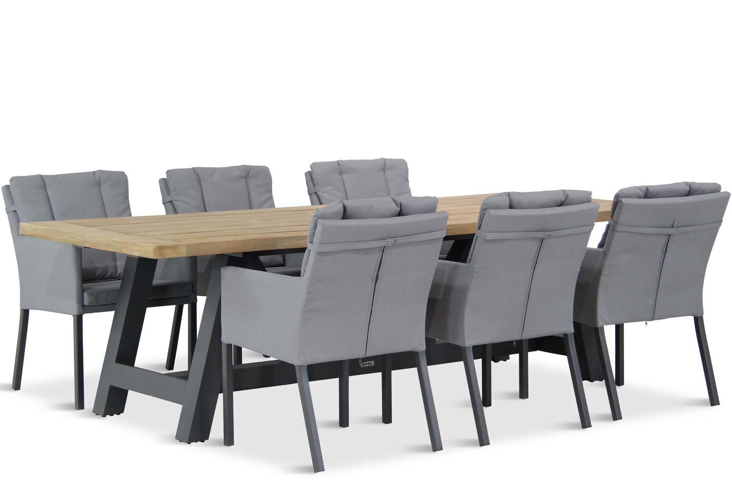 Lifestyle Parma/Trente 260 cm dining tuinset 7-delig