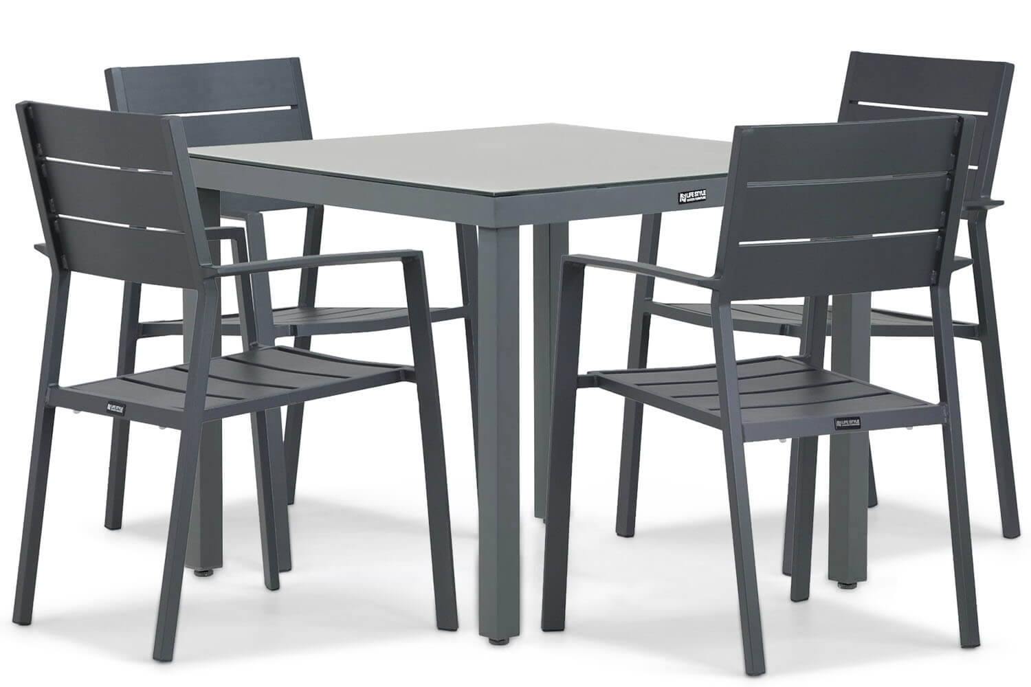 Lifestyle Stella/Porto 90 cm dining tuinset 5-delig