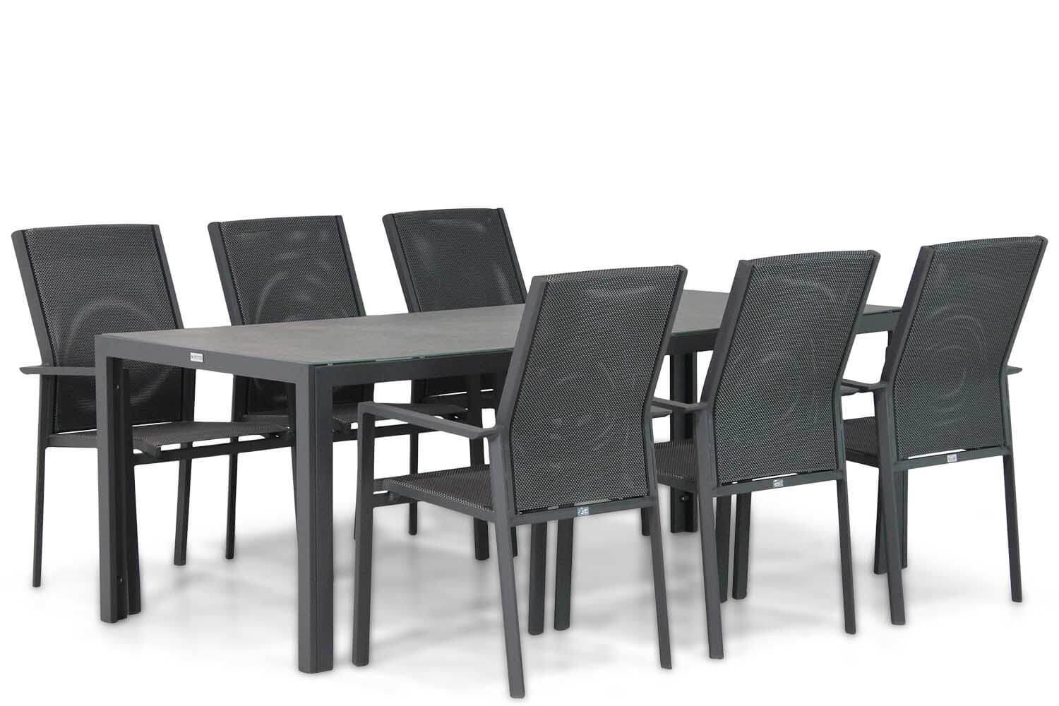 Presto Ricadi/Varano 210 cm dining tuinset 7-delig