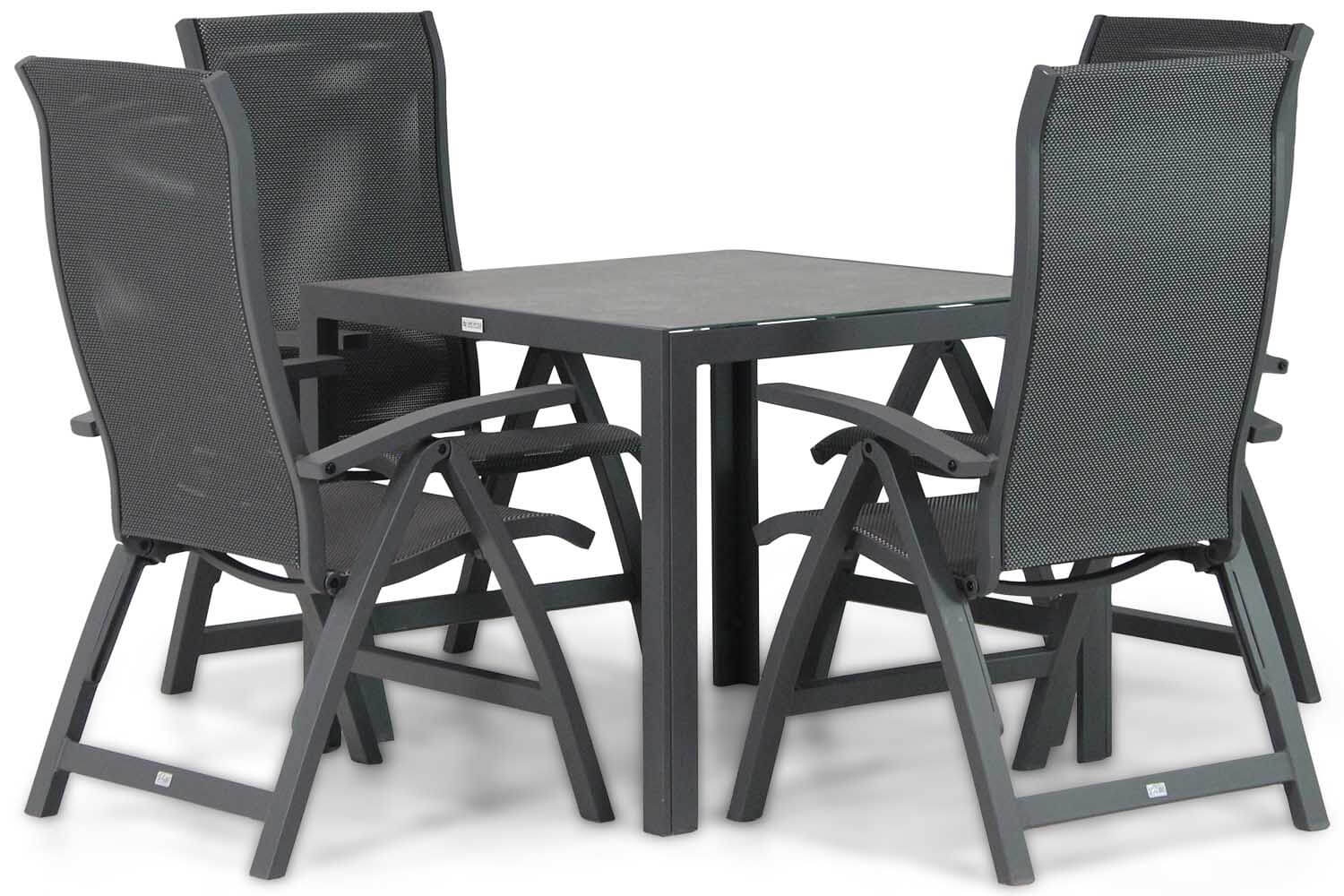 Presto TarentaVarano 90 cm dining tuinset 5 delig