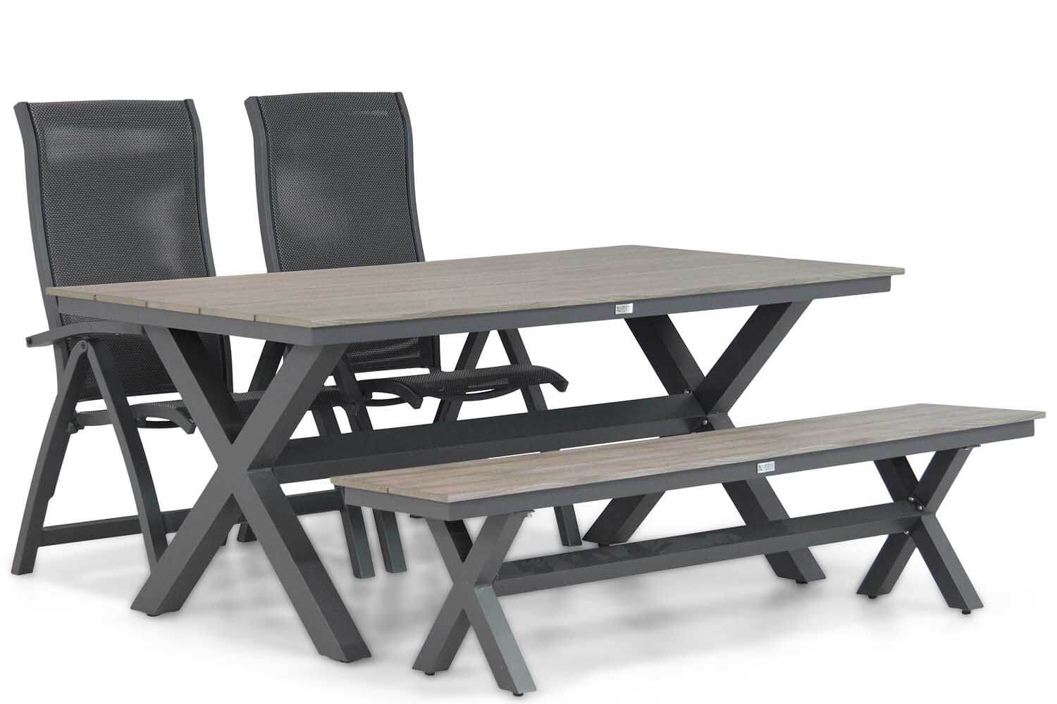 Presto Tarenta/Forest 180 cm dining tuinset 4-delig