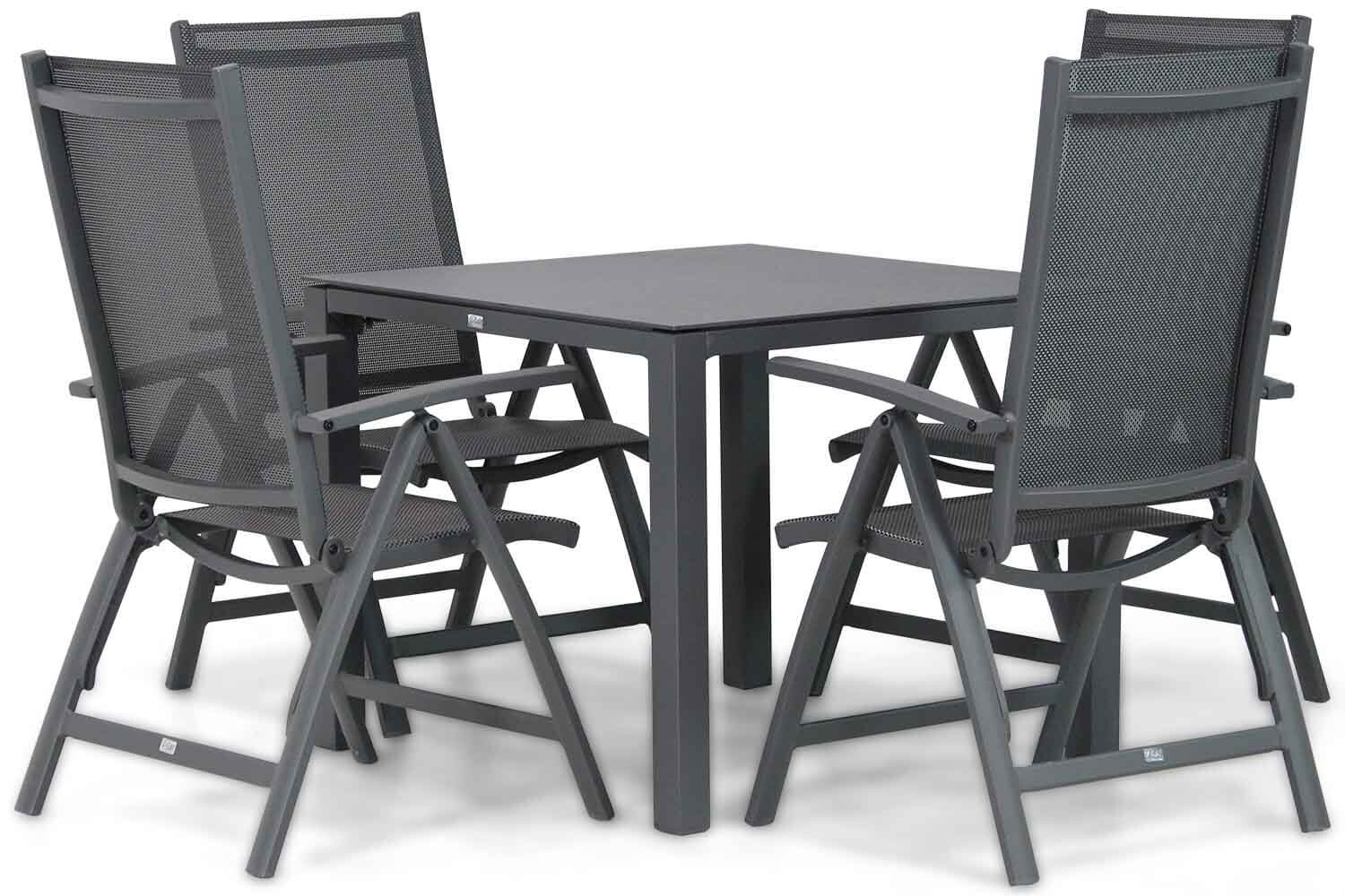 Presto Vasto/Pallazo 90 cm dining tuinset 4-delig