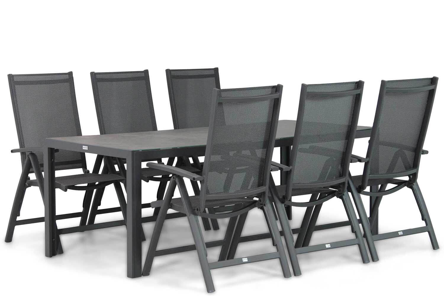 Presto Vasto/Varano 210 cm dining tuinset 7-delig