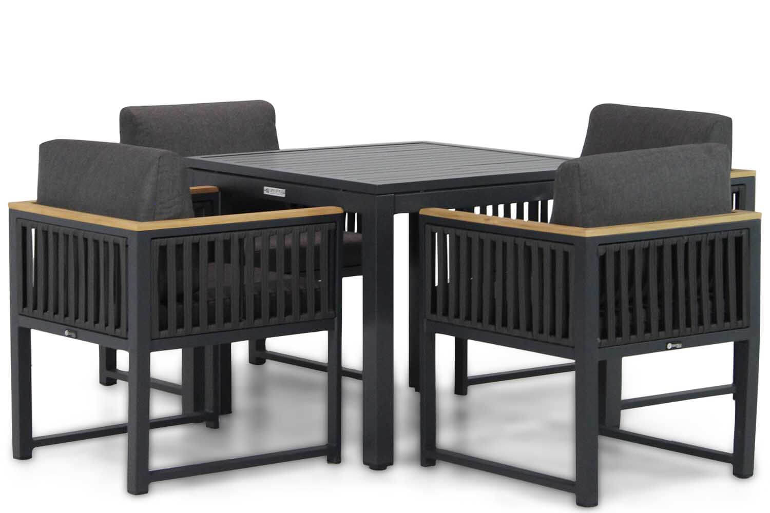 Santika Shadow/Concept 90 cm dining tuinset 5-delig