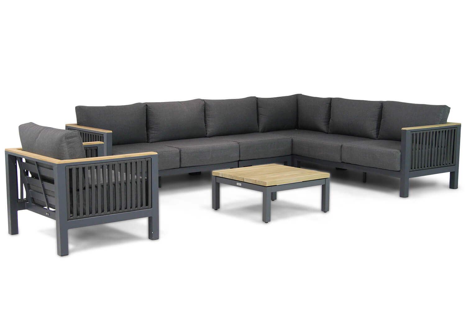 Santika Shadow-Riviera 75 cm hoek loungeset 6-delig