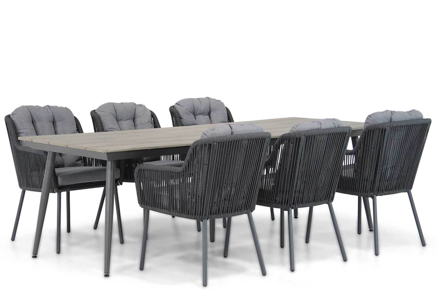 Santika Tendenza/Matale 240 cm dining tuinset 7-delig