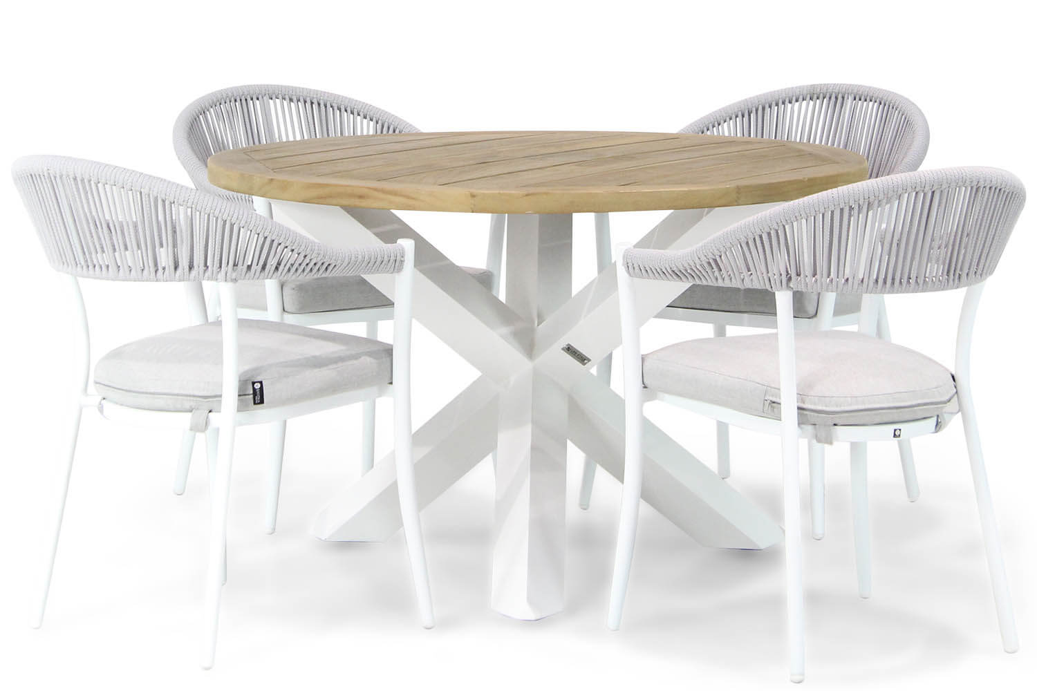 Santika Vivian/Wellington 120 cm dining tuinset 5-delig